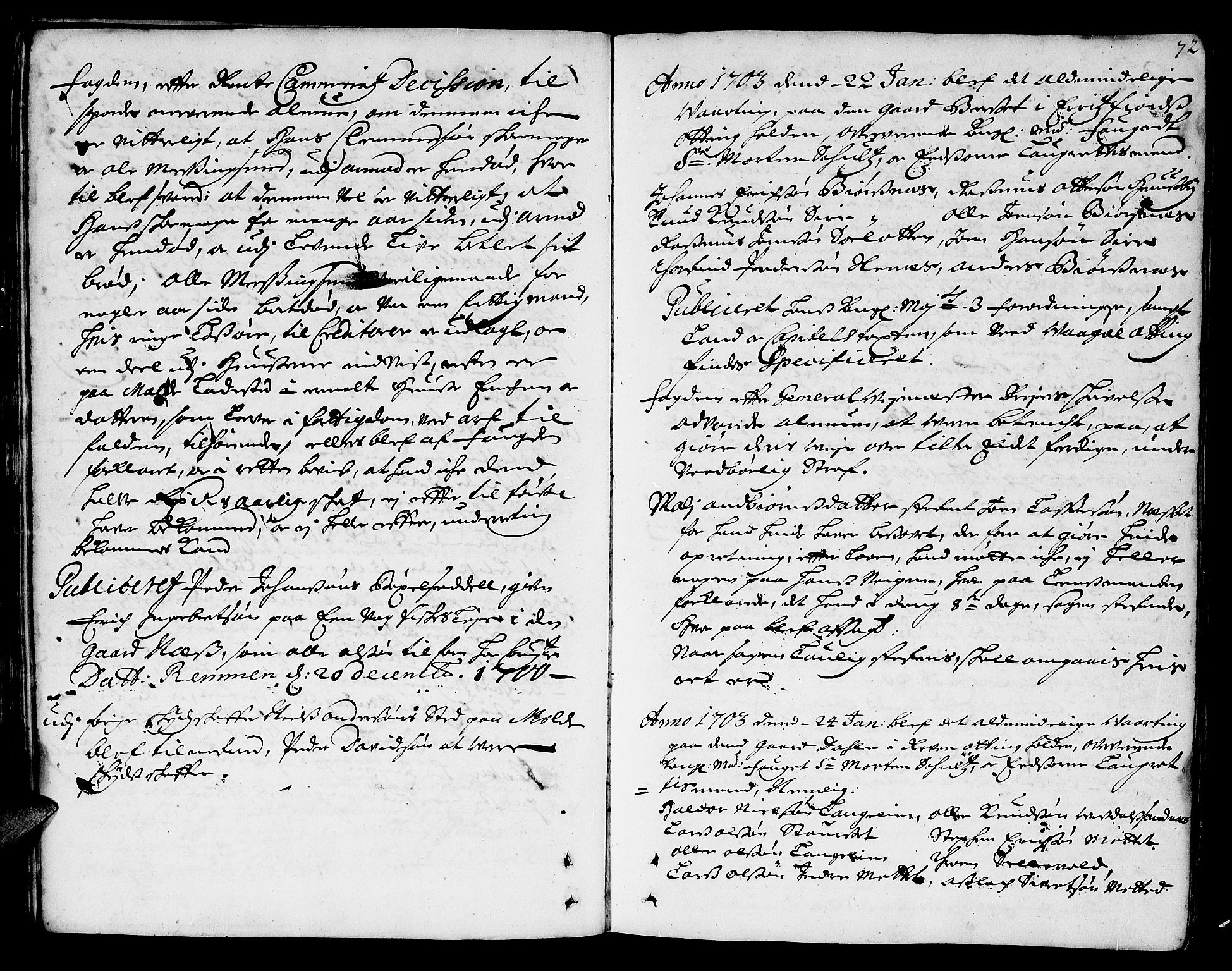 Romsdal sorenskriveri, AV/SAT-A-4149/1/1/1A/L0004: Tingbok, 1700-1705, s. 71b-72a