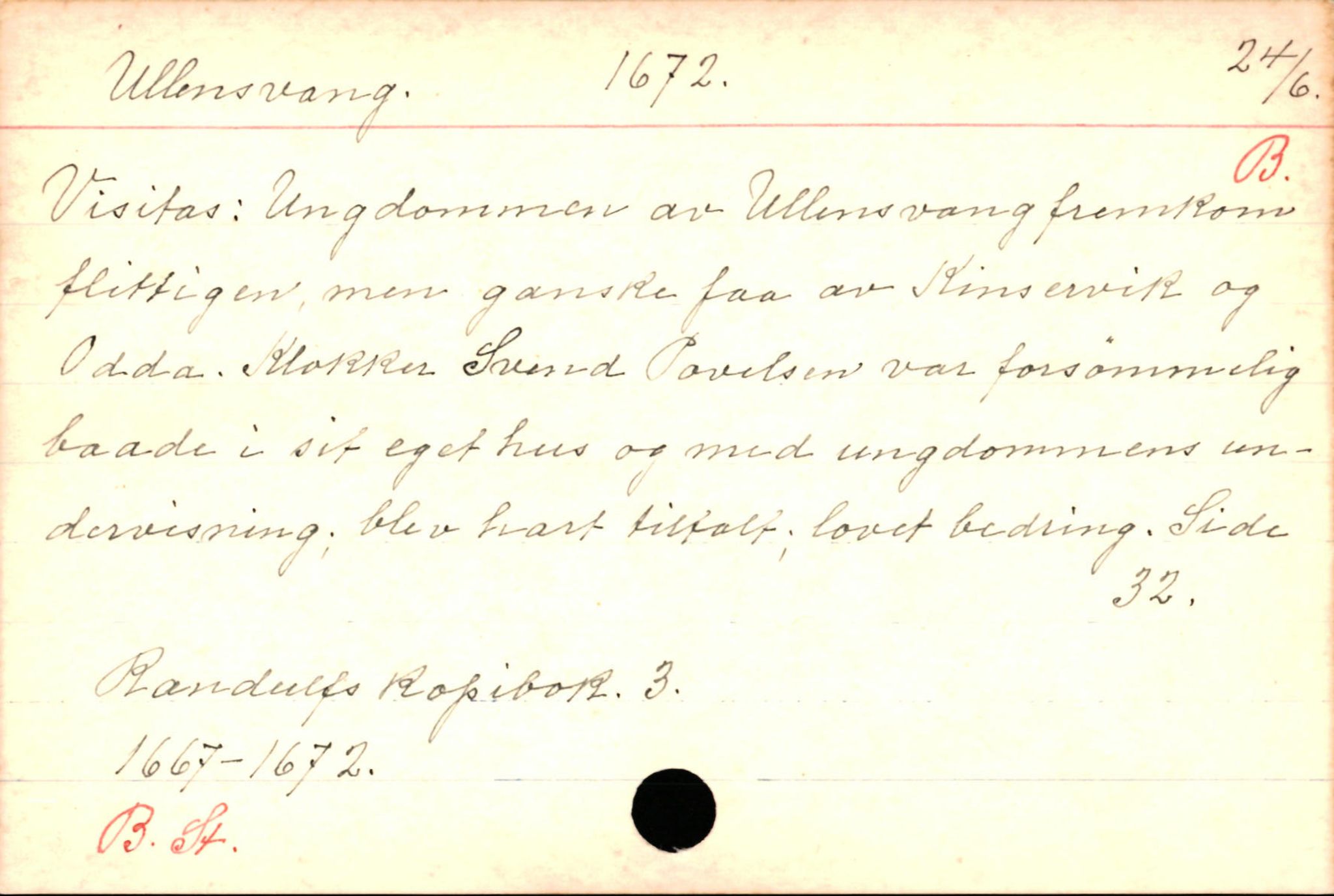 Haugen, Johannes - lærer, AV/SAB-SAB/PA-0036/01/L0001: Om klokkere og lærere, 1521-1904, s. 5761