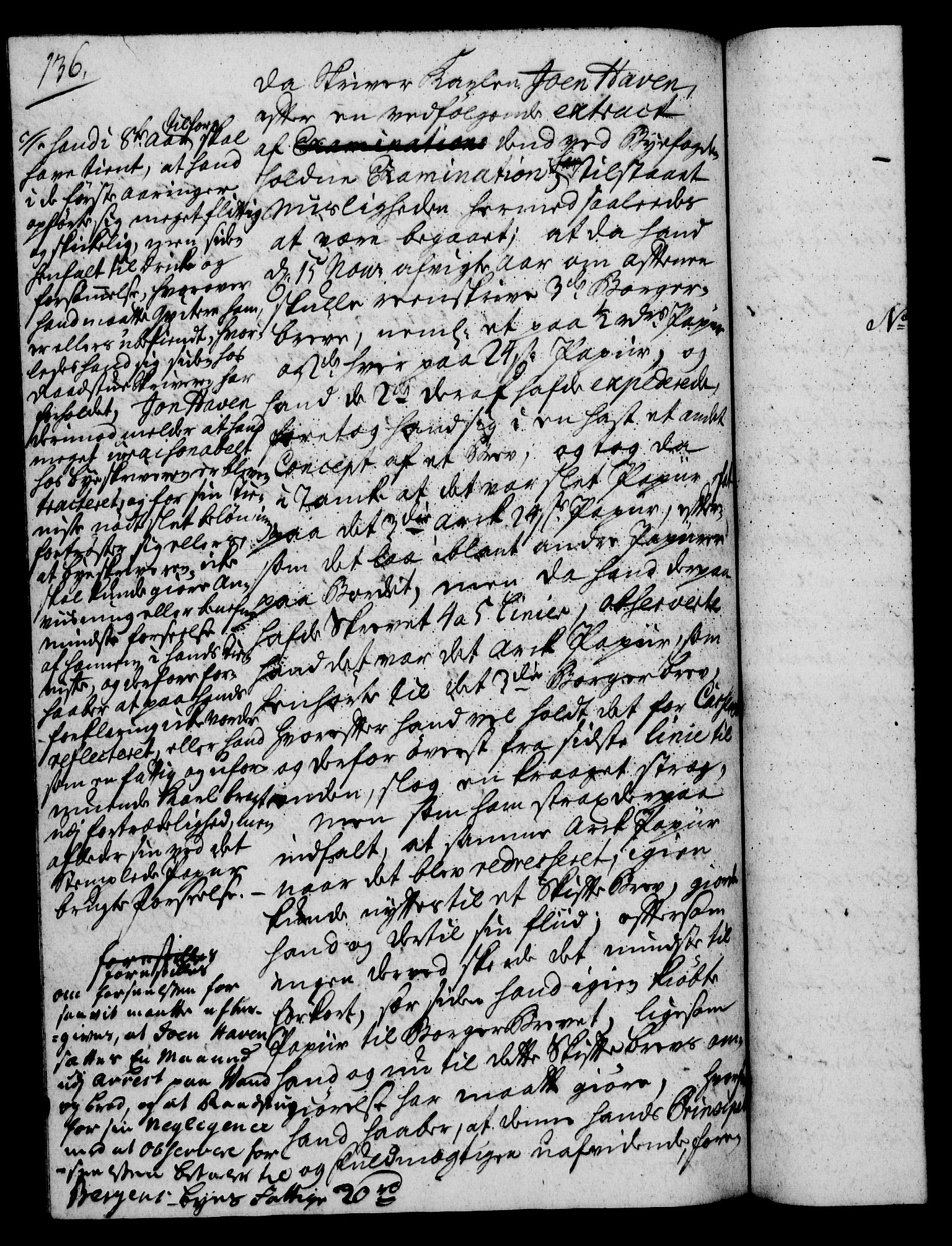 Rentekammeret, Kammerkanselliet, RA/EA-3111/G/Gh/Gha/L0023: Norsk ekstraktmemorialprotokoll (merket RK 53.68), 1741-1742, s. 136