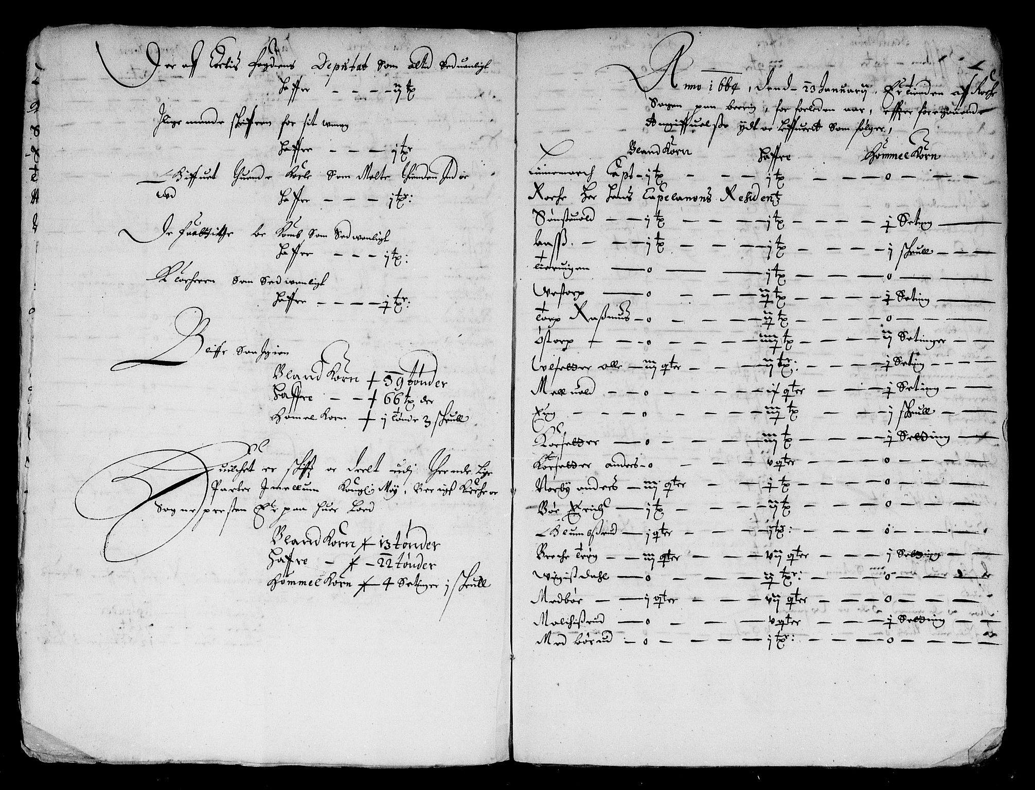 Rentekammeret inntil 1814, Reviderte regnskaper, Stiftamtstueregnskaper, Landkommissariatet på Akershus og Akershus stiftamt, RA/EA-5869/R/Ra/L0015: Landkommissariatet på Akershus, 1663