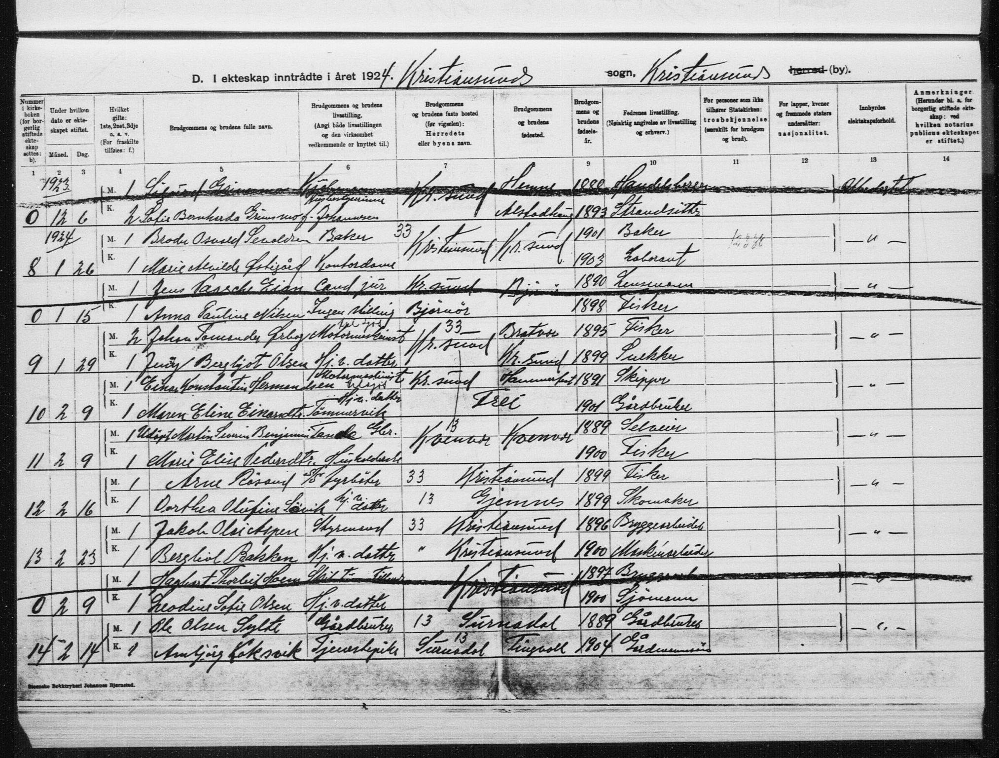 Ministerialprotokoller, klokkerbøker og fødselsregistre - Møre og Romsdal, AV/SAT-A-1454/572/L0862: Ministerialbok nr. 572D06, 1917-1935