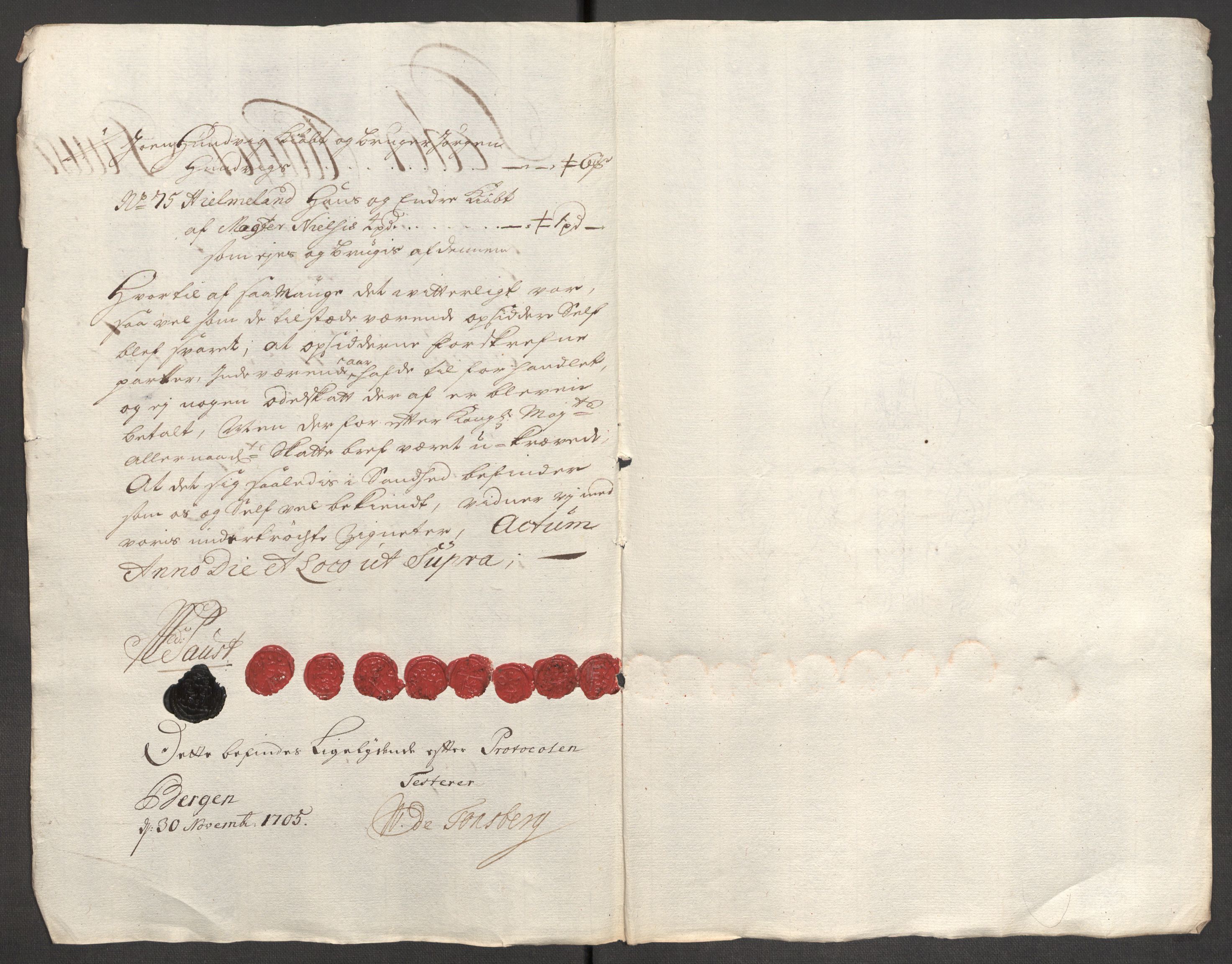 Rentekammeret inntil 1814, Reviderte regnskaper, Fogderegnskap, RA/EA-4092/R53/L3429: Fogderegnskap Sunn- og Nordfjord, 1705, s. 143