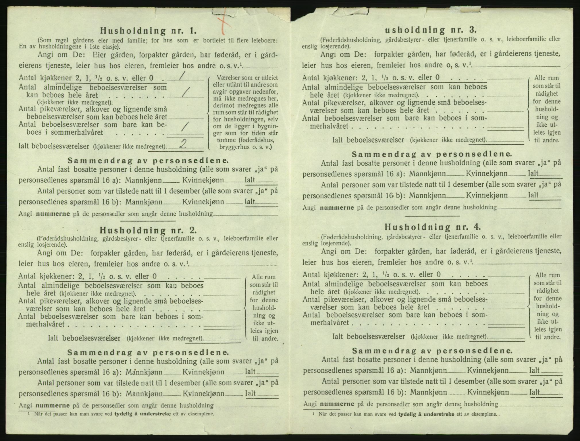 SAST, Folketelling 1920 for 1113 Heskestad herred, 1920, s. 378