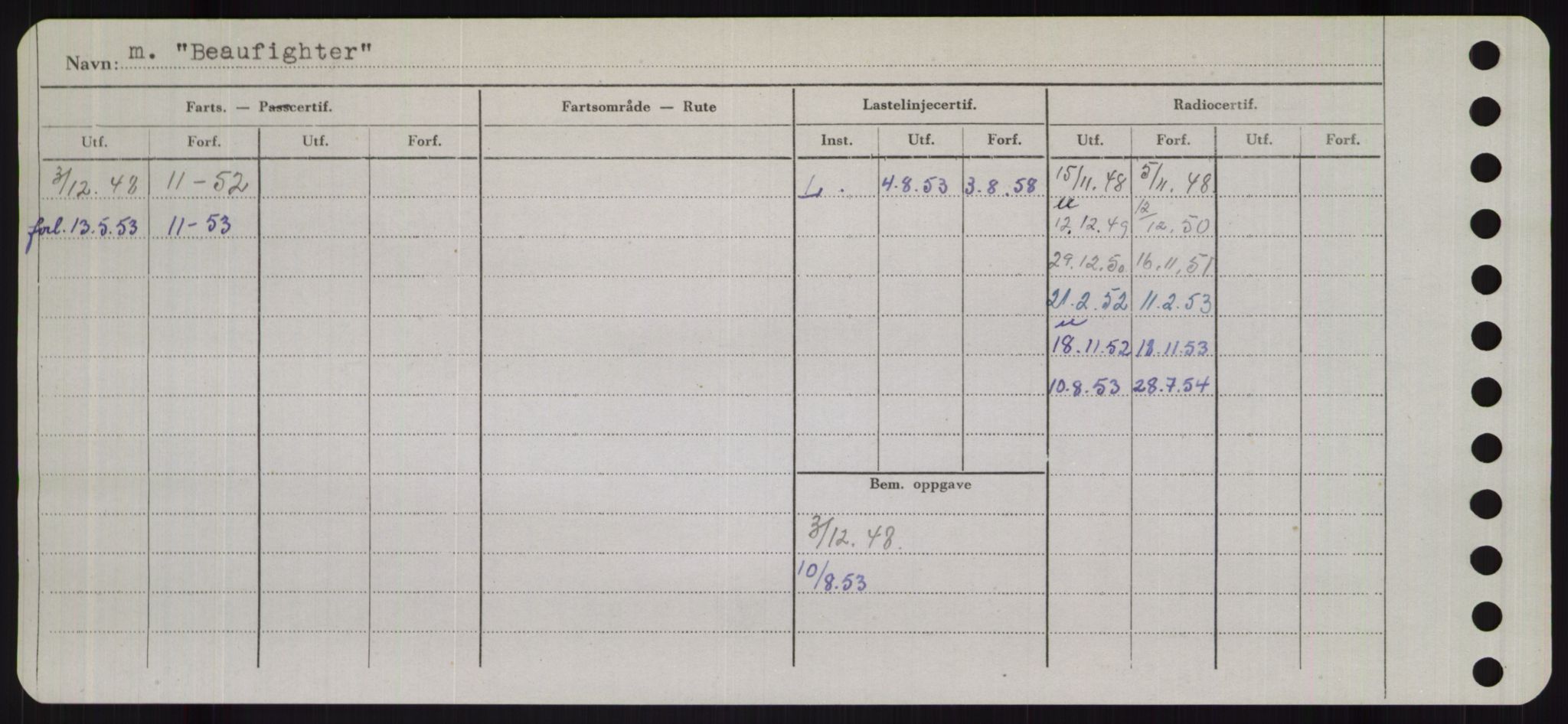 Sjøfartsdirektoratet med forløpere, Skipsmålingen, RA/S-1627/H/Hb/L0001: Fartøy, A-D, s. 170