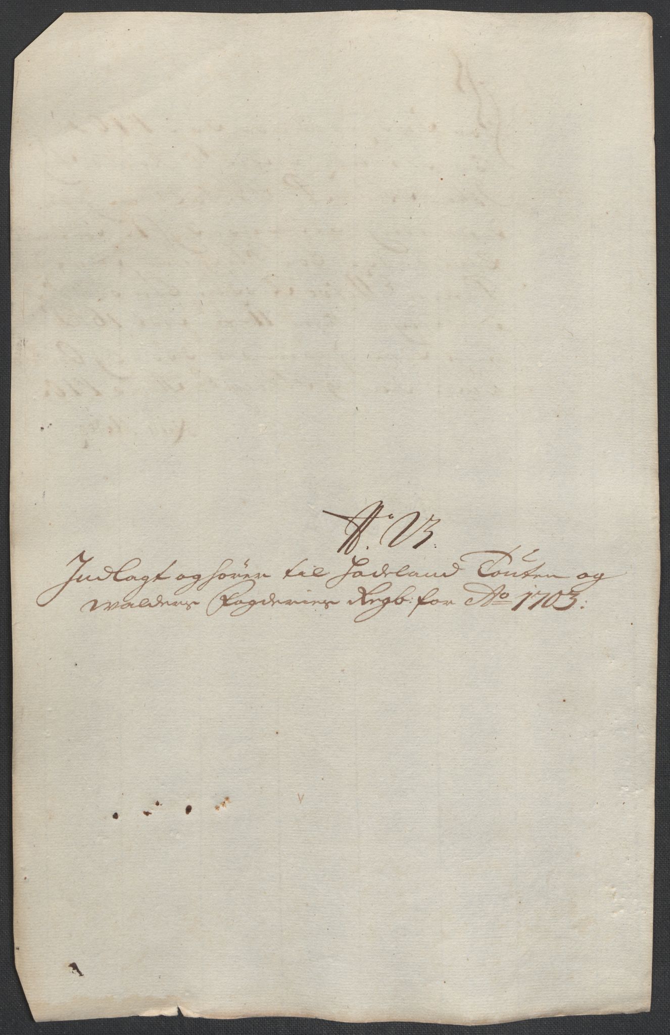 Rentekammeret inntil 1814, Reviderte regnskaper, Fogderegnskap, RA/EA-4092/R18/L1301: Fogderegnskap Hadeland, Toten og Valdres, 1703, s. 154