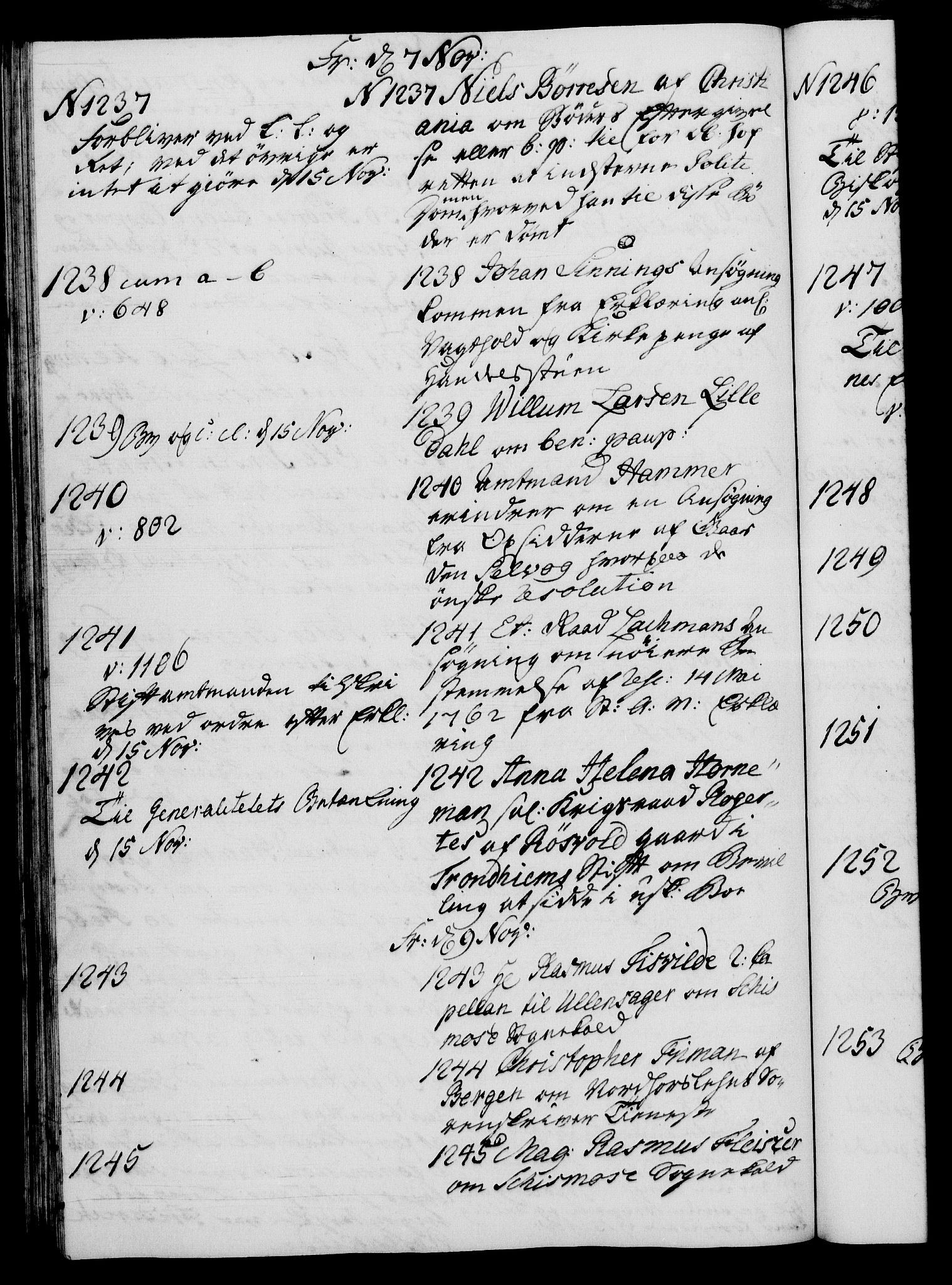 Danske Kanselli 1572-1799, AV/RA-EA-3023/I/Ia/L0001: 3. departements journal, 1771