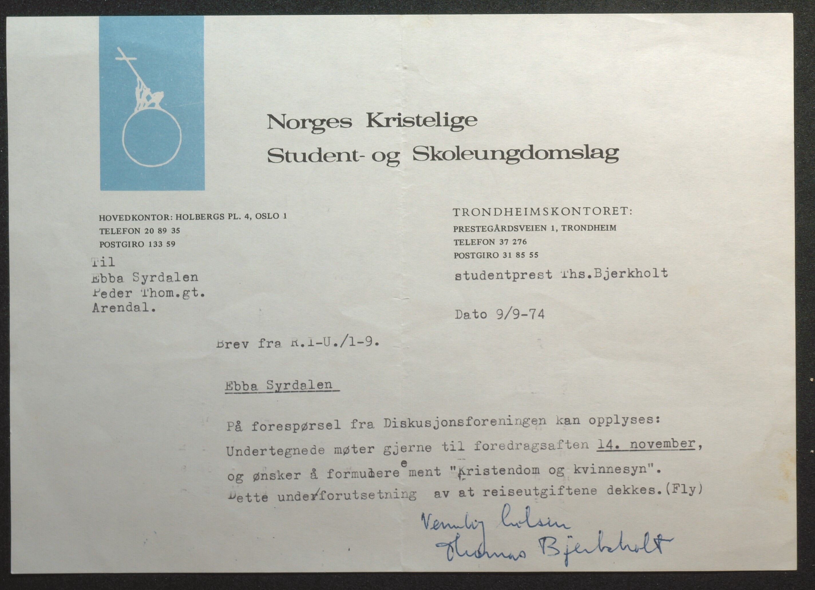 Samling av foreningsarkiv. A-Å, AAKS/PA-1059/F/L0012: Foreninger, Arendal, 1969-1976