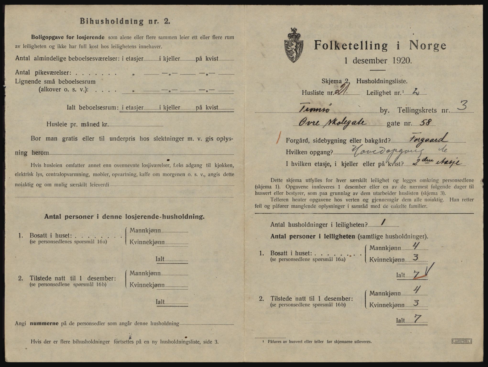 SATØ, Folketelling 1920 for 1902 Tromsø kjøpstad, 1920, s. 3183