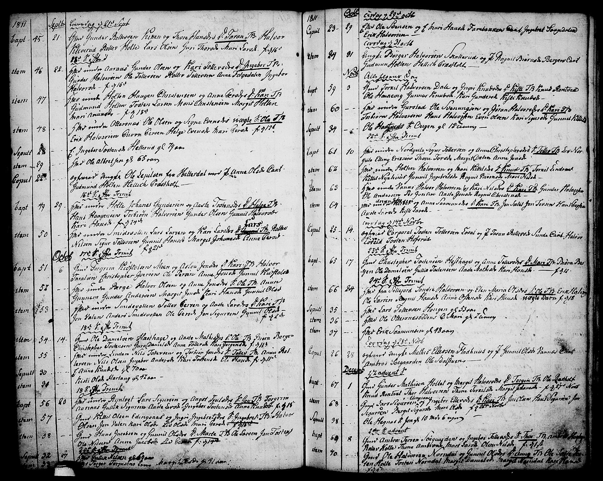 Sauherad kirkebøker, AV/SAKO-A-298/F/Fa/L0004: Ministerialbok nr. I 4, 1767-1814