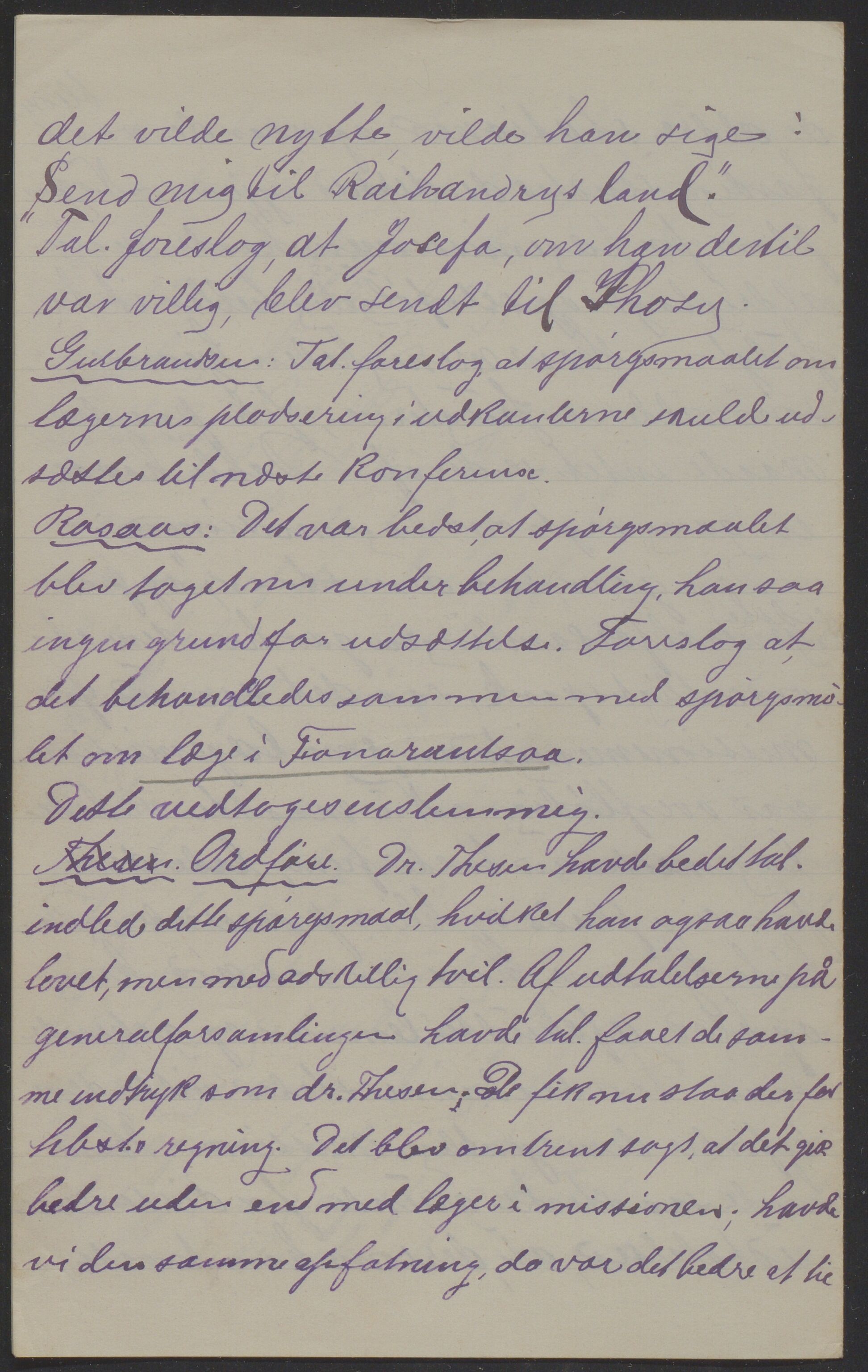 Det Norske Misjonsselskap - hovedadministrasjonen, VID/MA-A-1045/D/Da/Daa/L0039/0007: Konferansereferat og årsberetninger / Konferansereferat fra Madagaskar Innland., 1893