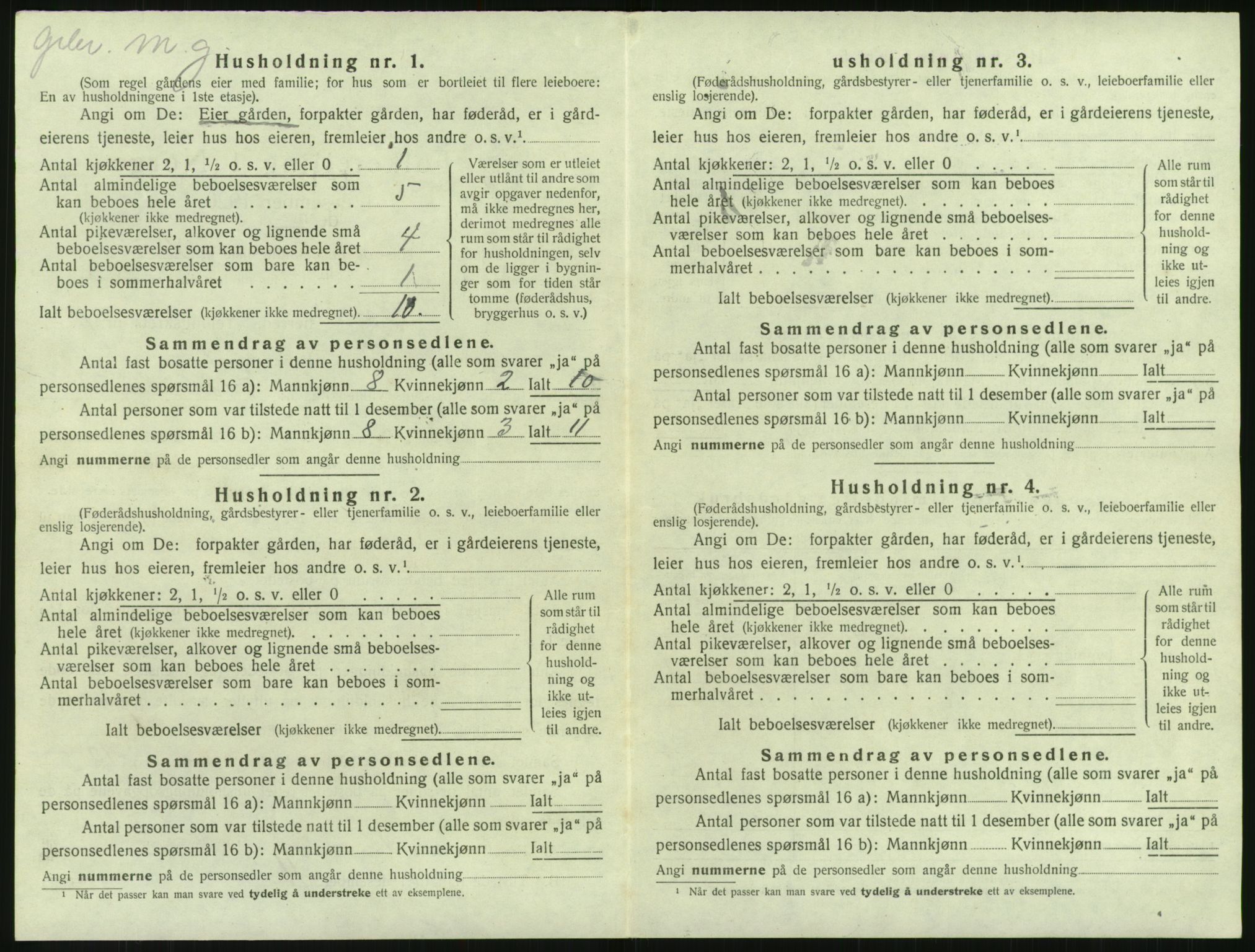 SAK, Folketelling 1920 for 0929 Åmli herred, 1920, s. 674