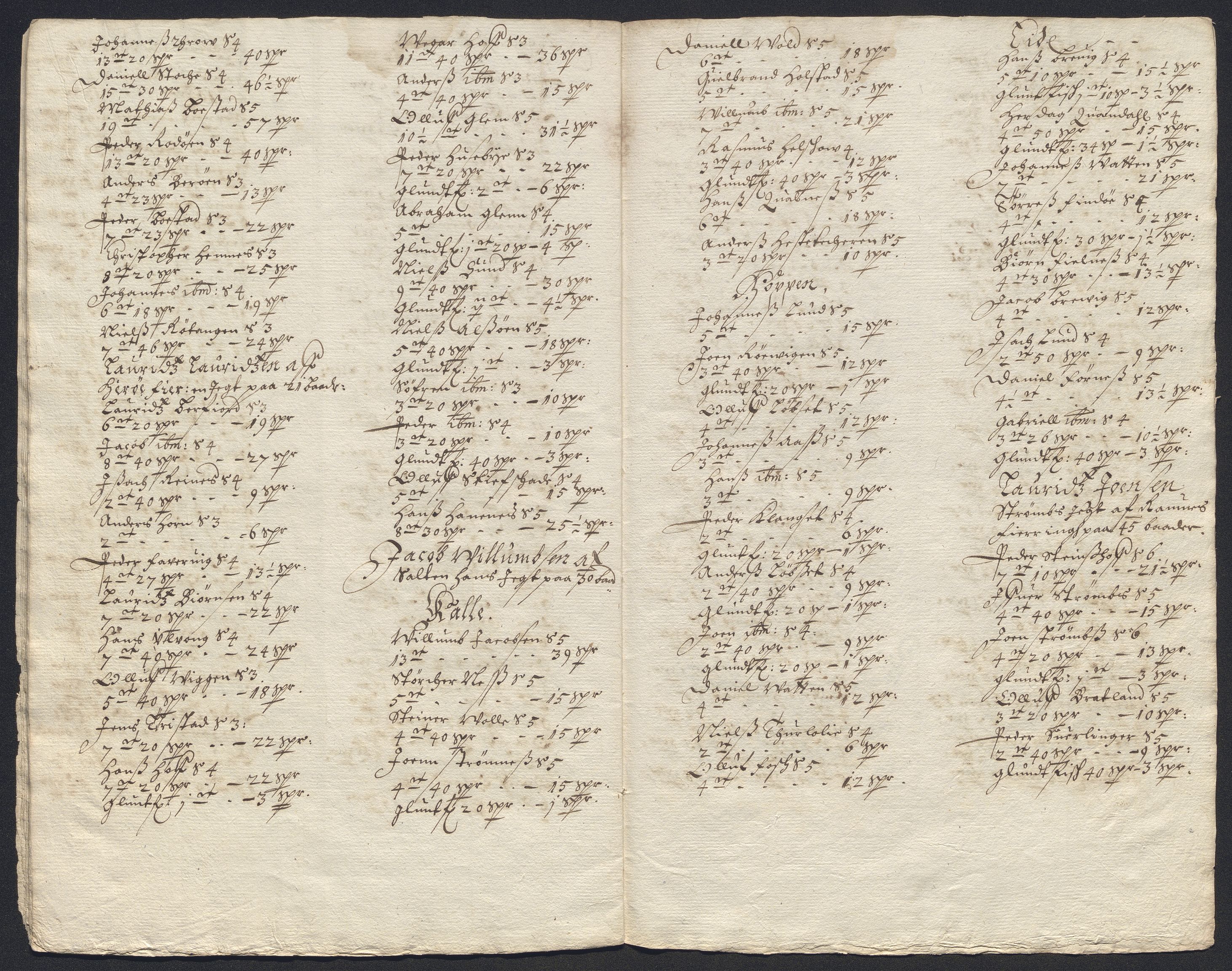 Rentekammeret inntil 1814, Reviderte regnskaper, Kirkeregnskap, AV/RA-EA-4067/Rf/L0118: Kirkeregnskap, 1643-1689, s. 302