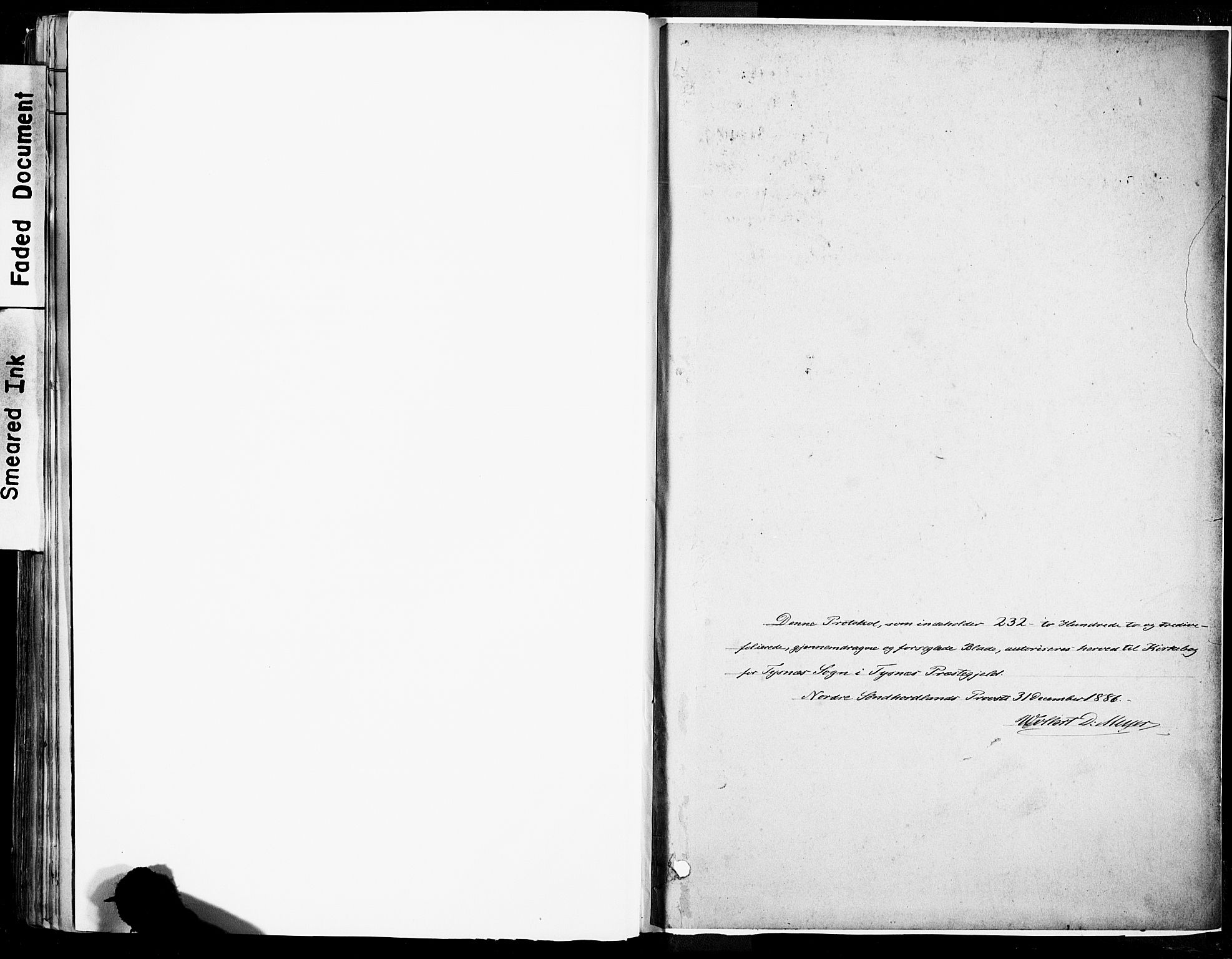 Tysnes sokneprestembete, SAB/A-78601/H/Haa: Ministerialbok nr. B 1, 1887-1906