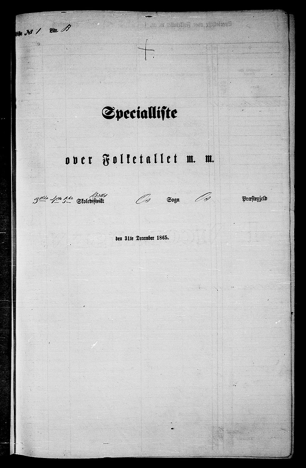 RA, Folketelling 1865 for 1243P Os prestegjeld, 1865, s. 24