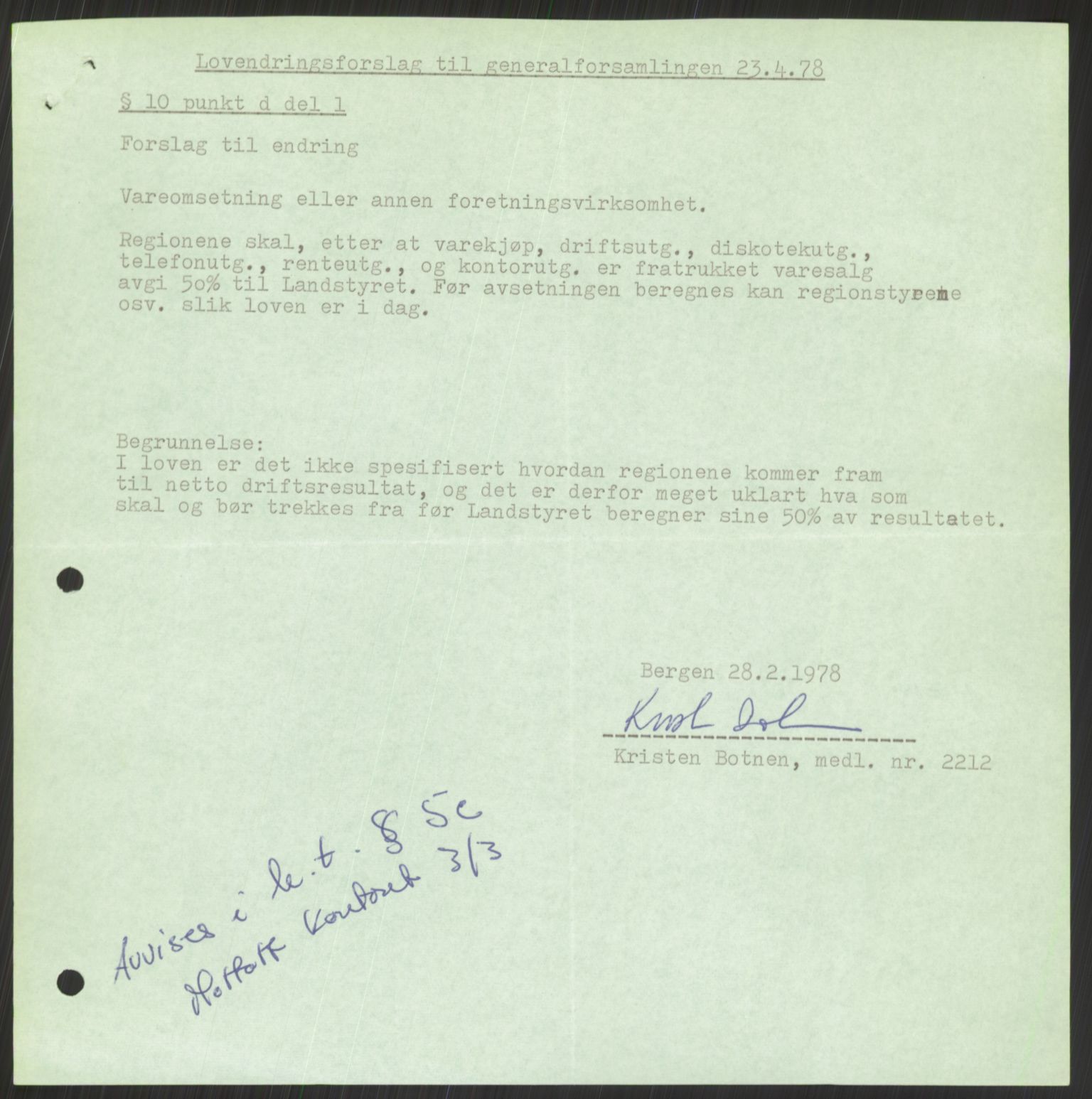 Det Norske Forbundet av 1948/Landsforeningen for Lesbisk og Homofil Frigjøring, RA/PA-1216/D/Dd/L0001: Diskriminering, 1973-1991, s. 1115