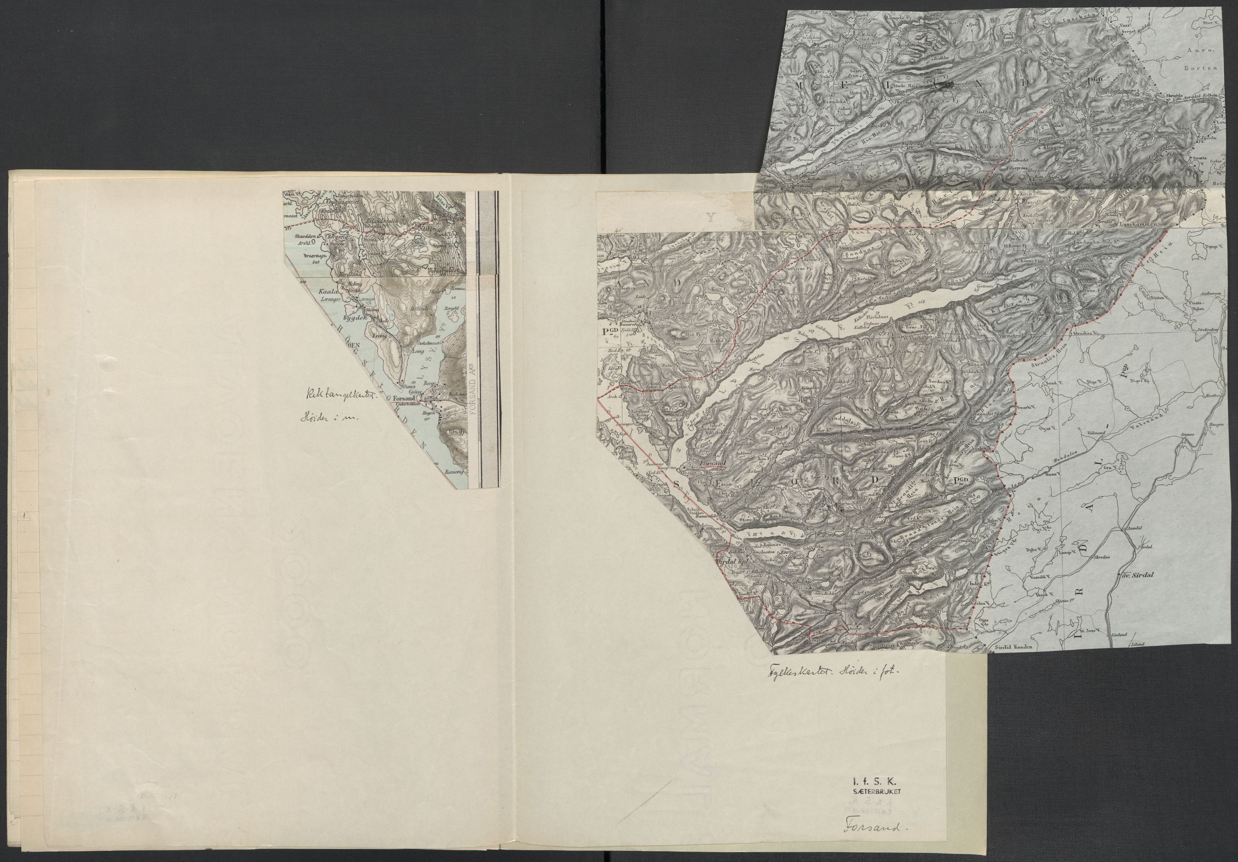 Instituttet for sammenlignende kulturforskning, AV/RA-PA-0424/F/Fc/L0009/0002: Eske B9: / Rogaland (perm XXIII), 1932-1938