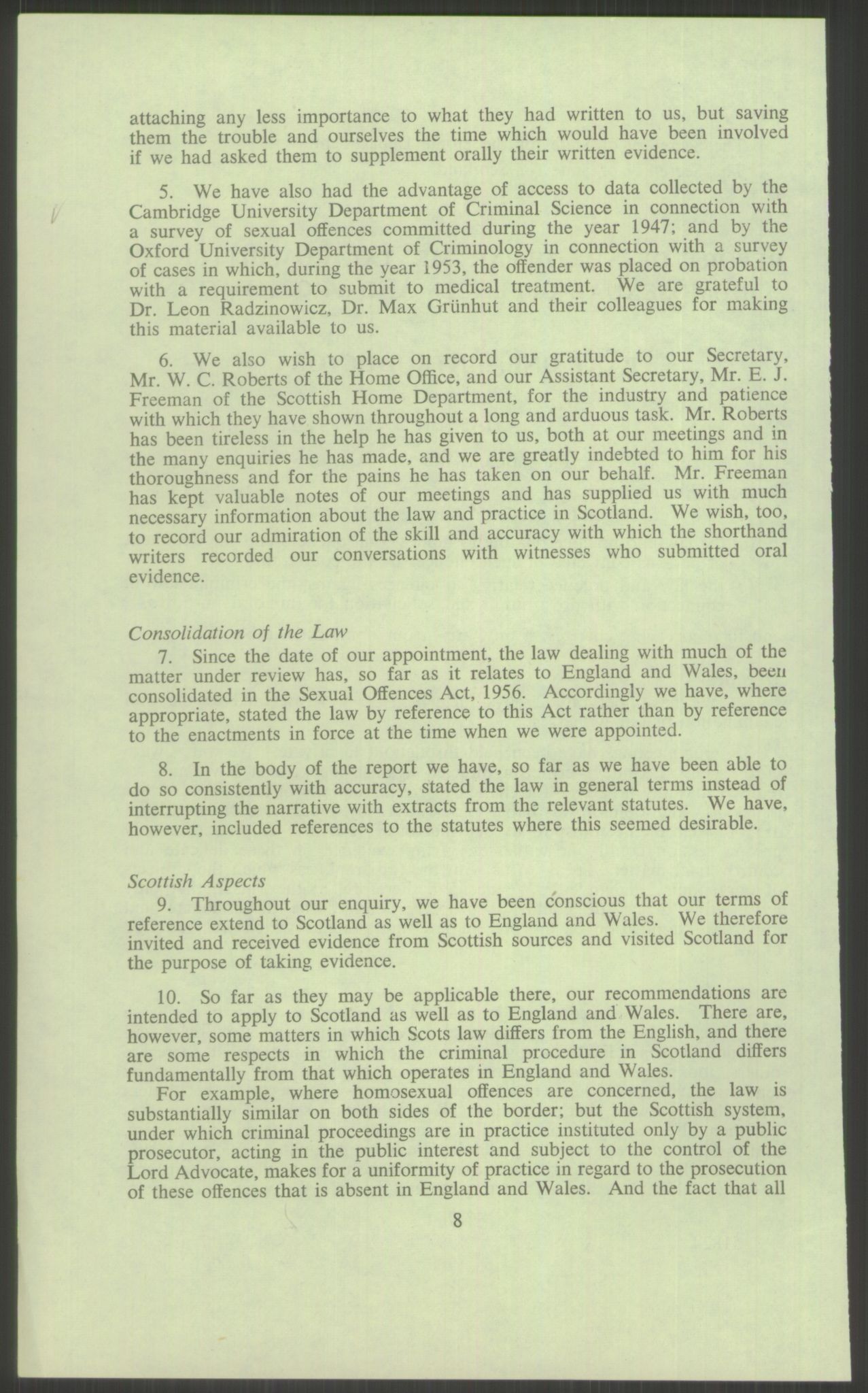 Justisdepartementet, Lovavdelingen, AV/RA-S-3212/D/De/L0029/0001: Straffeloven / Straffelovens revisjon: 5 - Ot. prp. nr.  41 - 1945: Homoseksualiet. 3 mapper, 1956-1970, s. 592