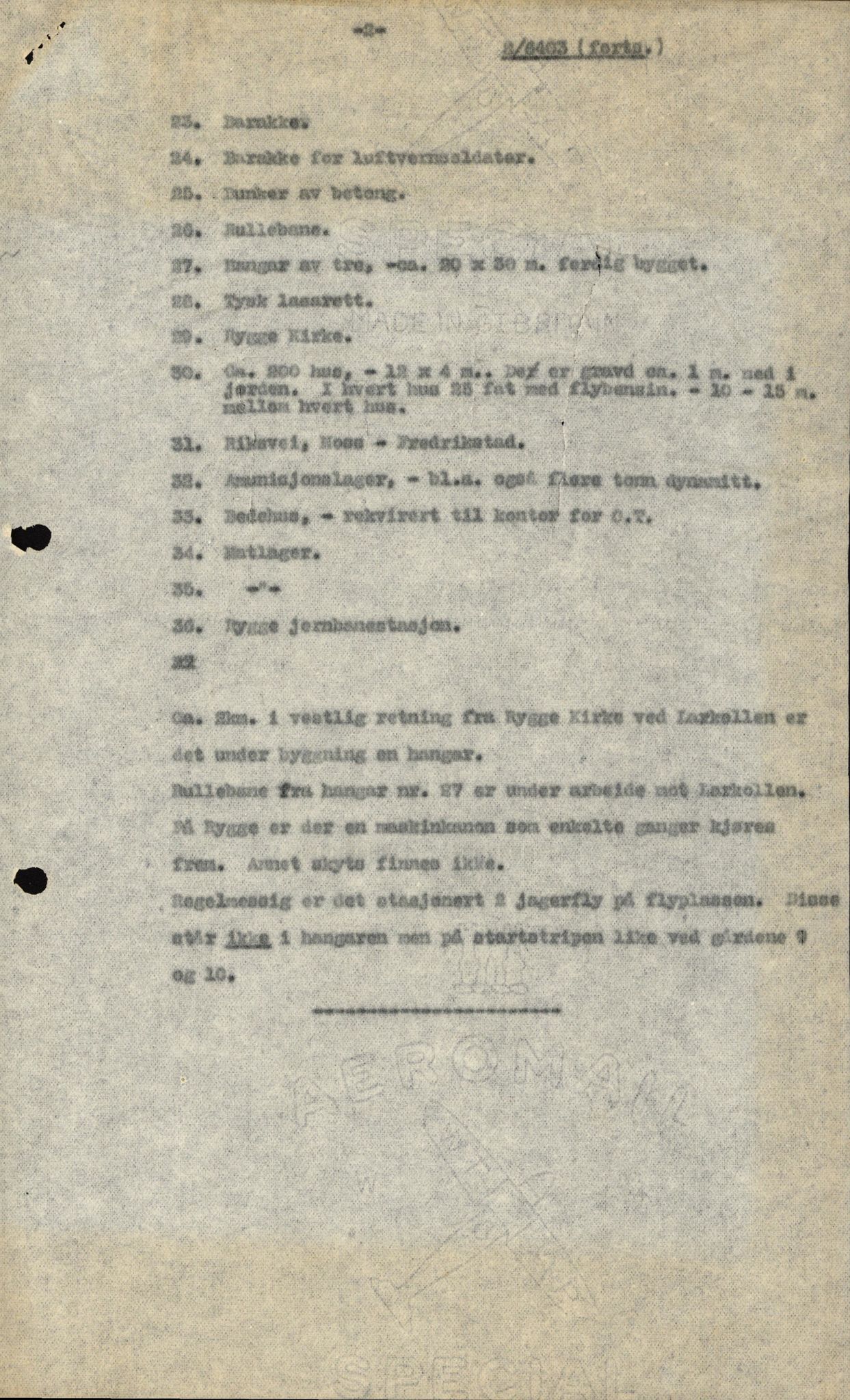 Forsvaret, Forsvarets overkommando II, AV/RA-RAFA-3915/D/Dd/L0008: Minefields. Prohibited Areas. Airfields, 1944, s. 10