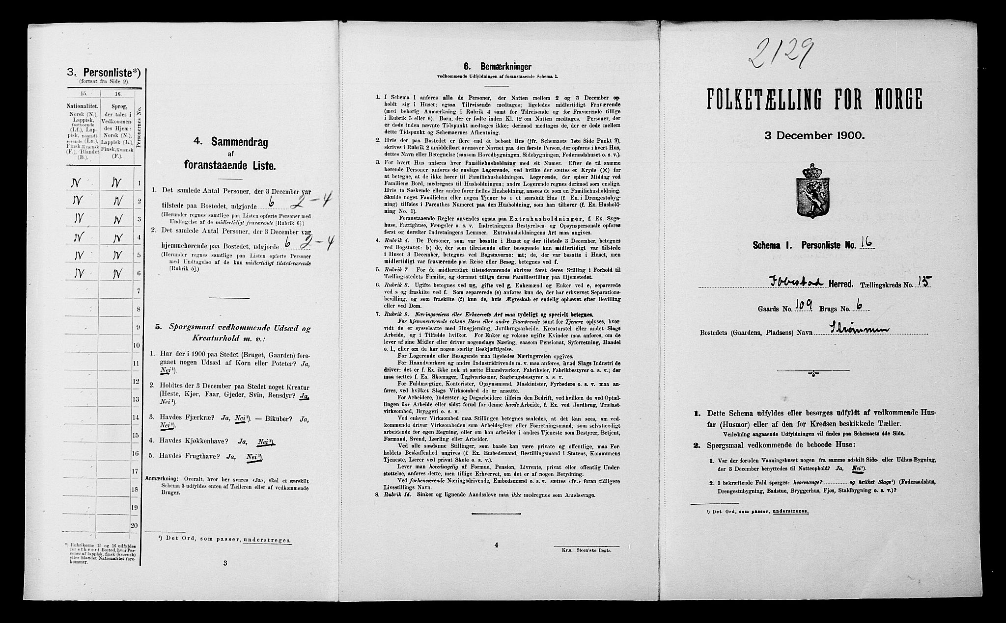 SATØ, Folketelling 1900 for 1917 Ibestad herred, 1900, s. 2065