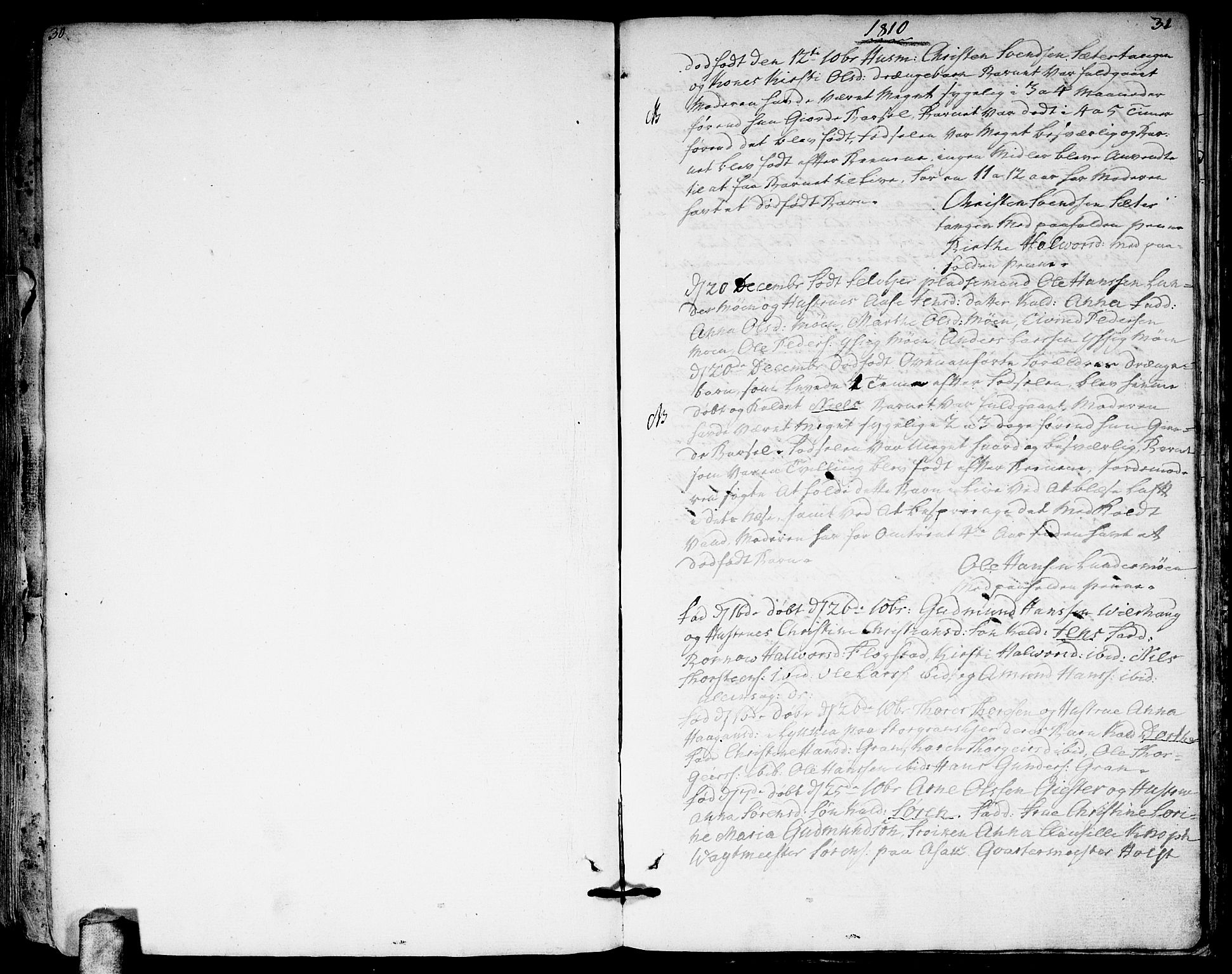Sørum prestekontor Kirkebøker, SAO/A-10303/F/Fa/L0002: Ministerialbok nr. I 2, 1759-1814, s. 30-31