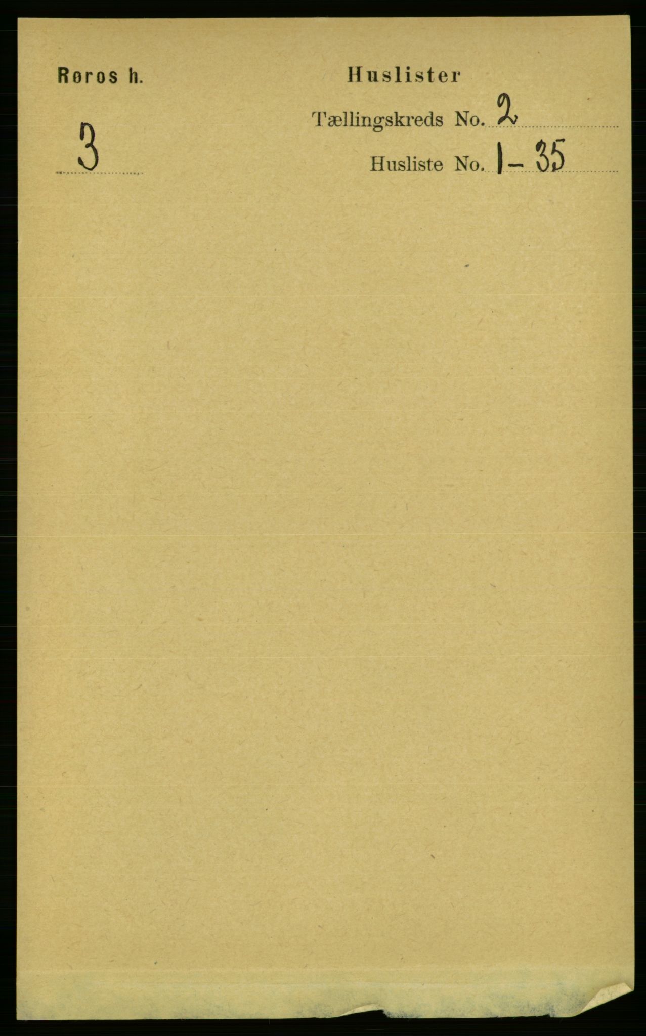 RA, Folketelling 1891 for 1640 Røros herred, 1891, s. 226