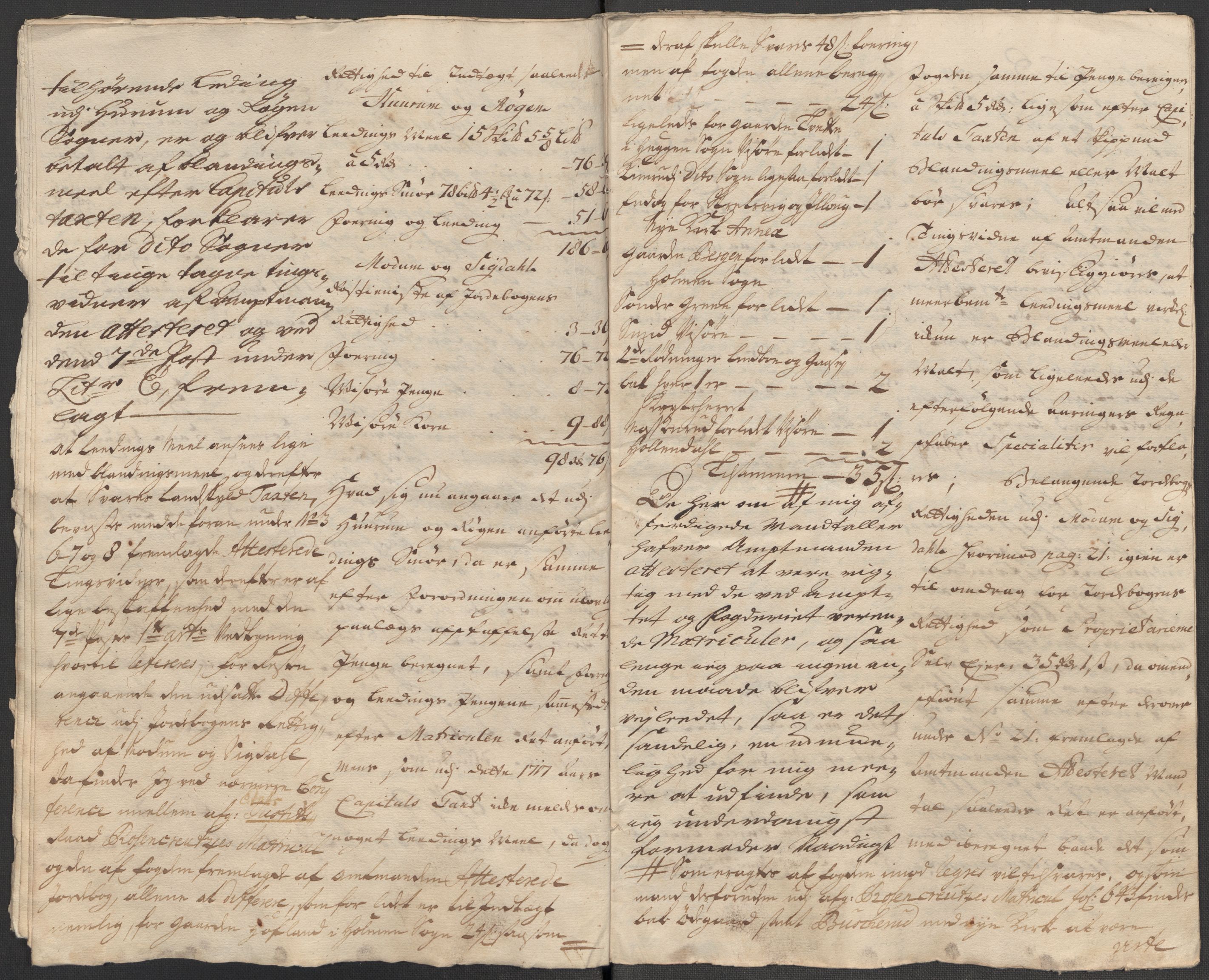 Rentekammeret inntil 1814, Reviderte regnskaper, Fogderegnskap, RA/EA-4092/R31/L1711: Fogderegnskap Hurum, Røyken, Eiker, Lier og Buskerud, 1717, s. 390