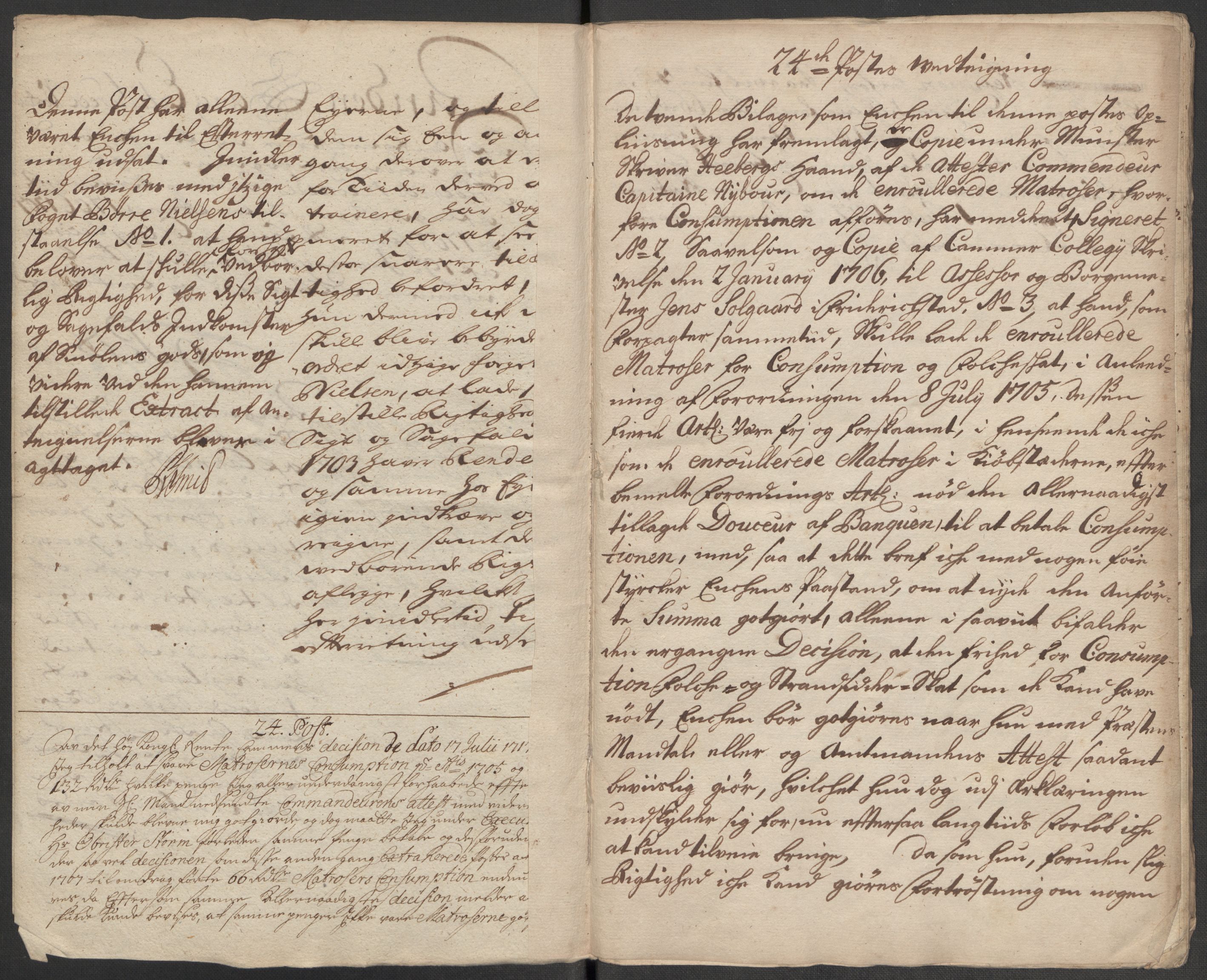 Rentekammeret inntil 1814, Reviderte regnskaper, Fogderegnskap, AV/RA-EA-4092/R56/L3746: Fogderegnskap Nordmøre, 1712, s. 377