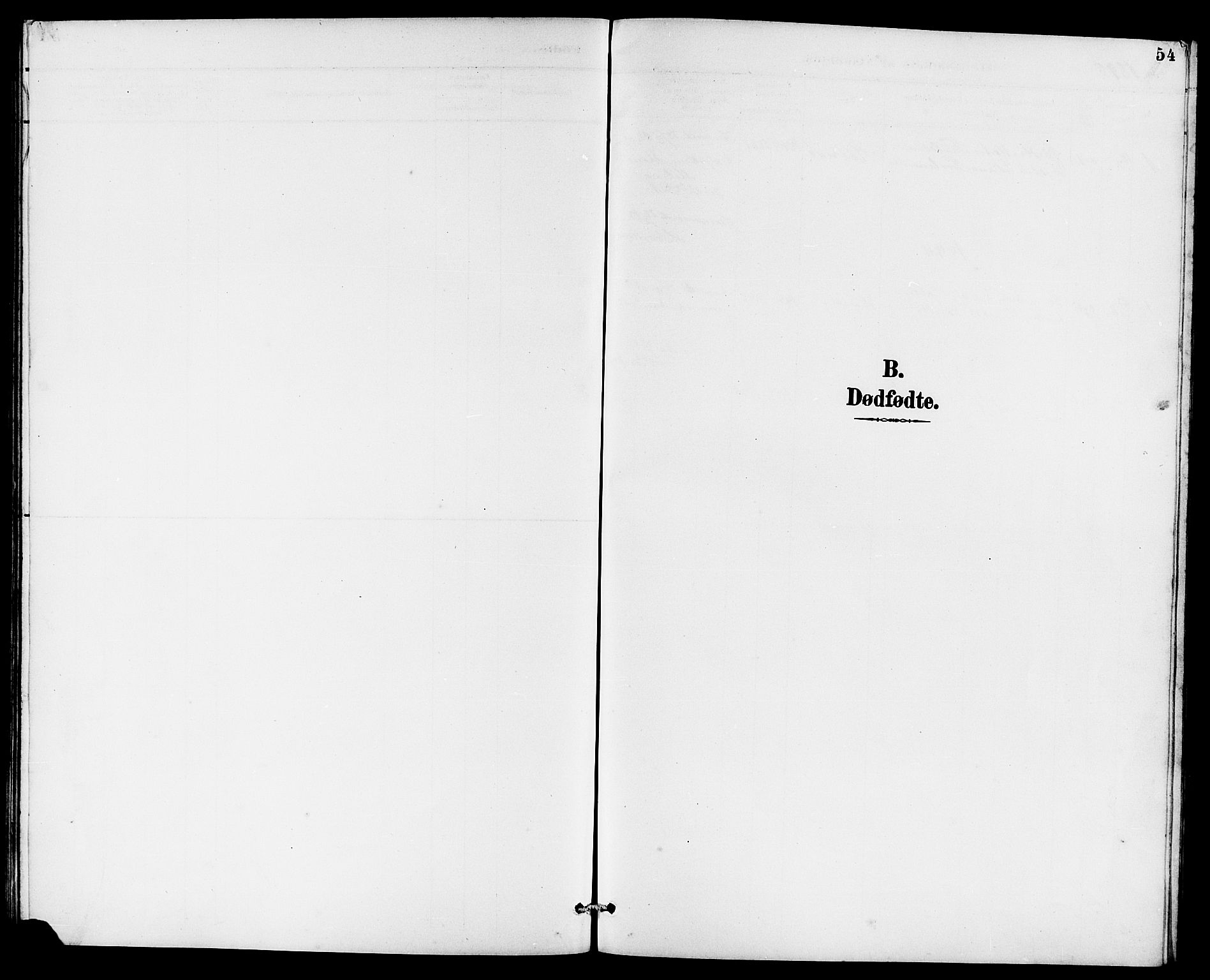 Rennesøy sokneprestkontor, SAST/A -101827/H/Ha/Hab/L0011: Klokkerbok nr. B 10, 1891-1908, s. 54