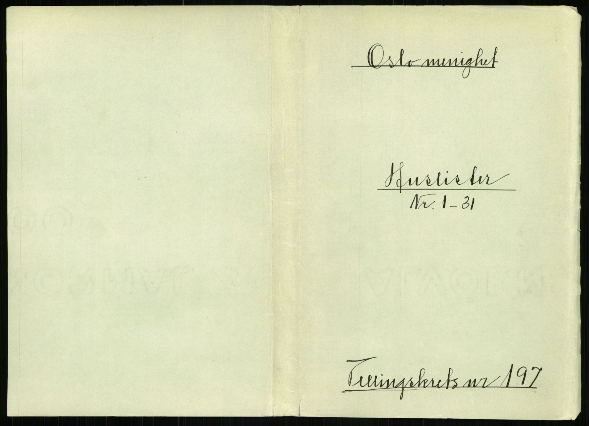 RA, Folketelling 1891 for 0301 Kristiania kjøpstad, 1891, s. 118735