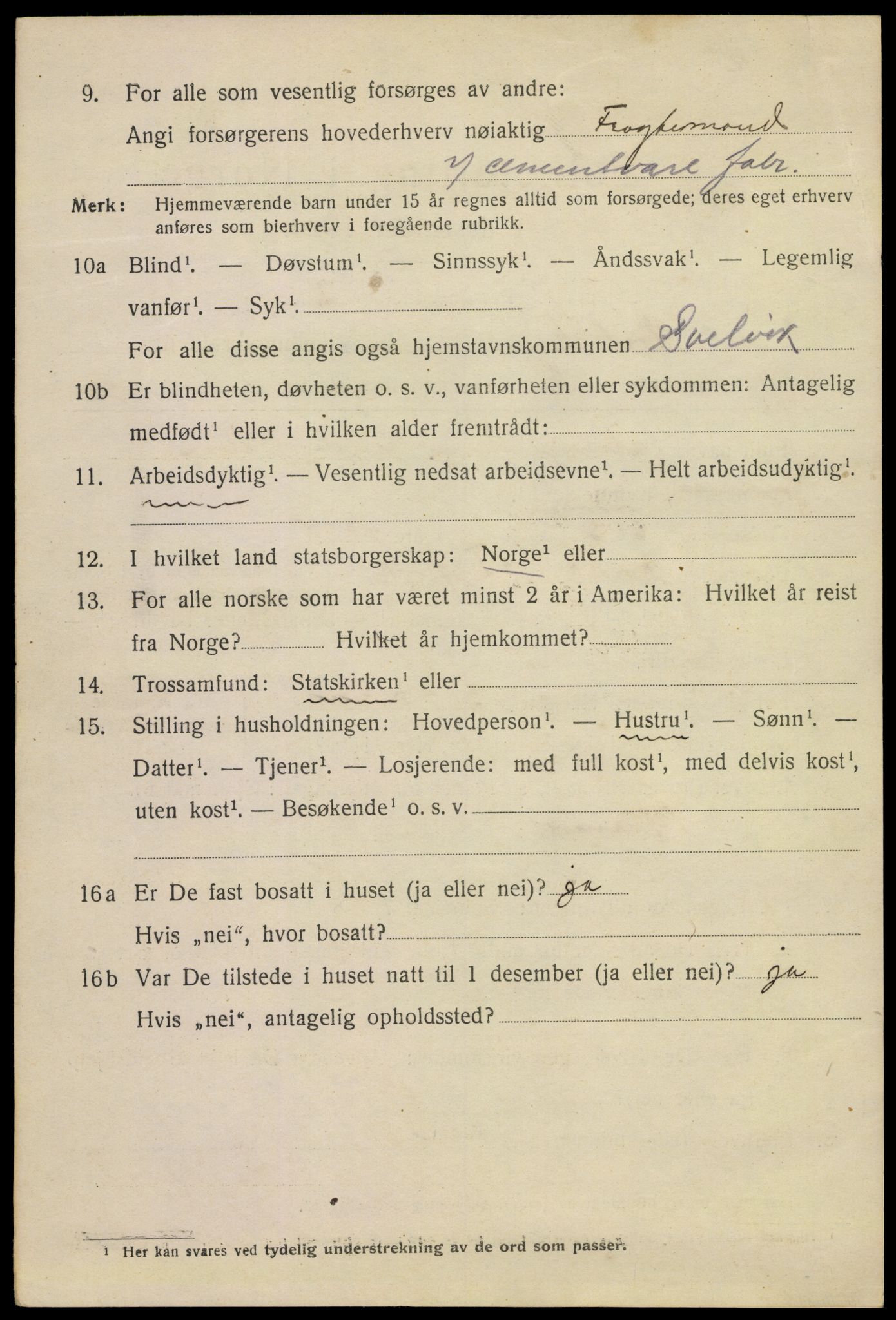 SAKO, Folketelling 1920 for 0701 Svelvik ladested, 1920, s. 2502