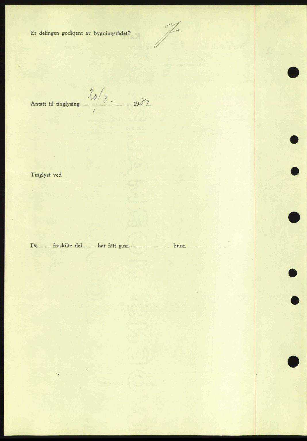 Moss sorenskriveri, SAO/A-10168: Pantebok nr. A5, 1938-1939, Dagboknr: 643/1939