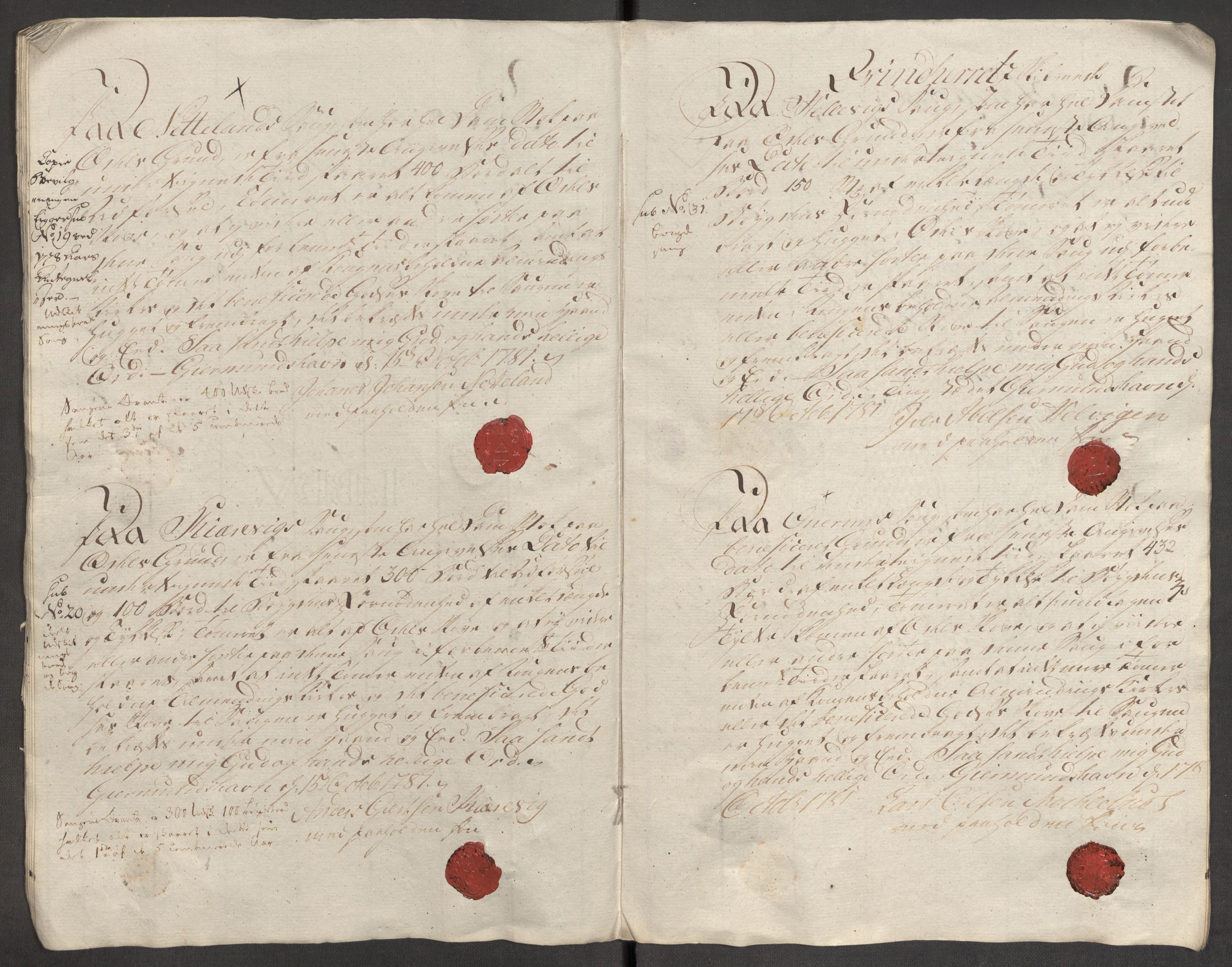 Rentekammeret inntil 1814, Reviderte regnskaper, Fogderegnskap, AV/RA-EA-4092/R48/L3097: Fogderegnskap Sunnhordland og Hardanger, 1781, s. 89