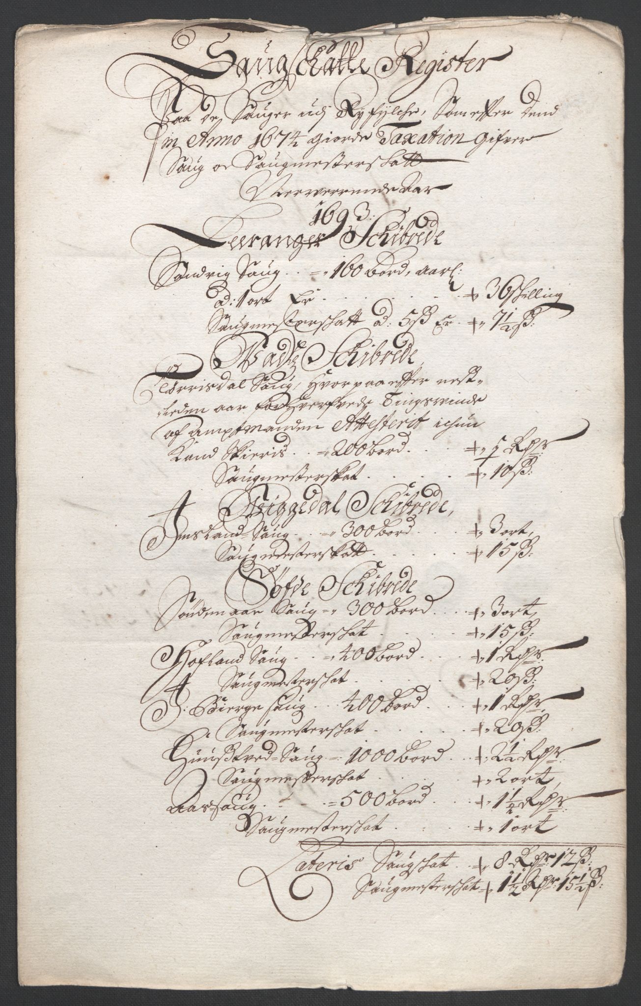 Rentekammeret inntil 1814, Reviderte regnskaper, Fogderegnskap, AV/RA-EA-4092/R47/L2856: Fogderegnskap Ryfylke, 1689-1693, s. 646
