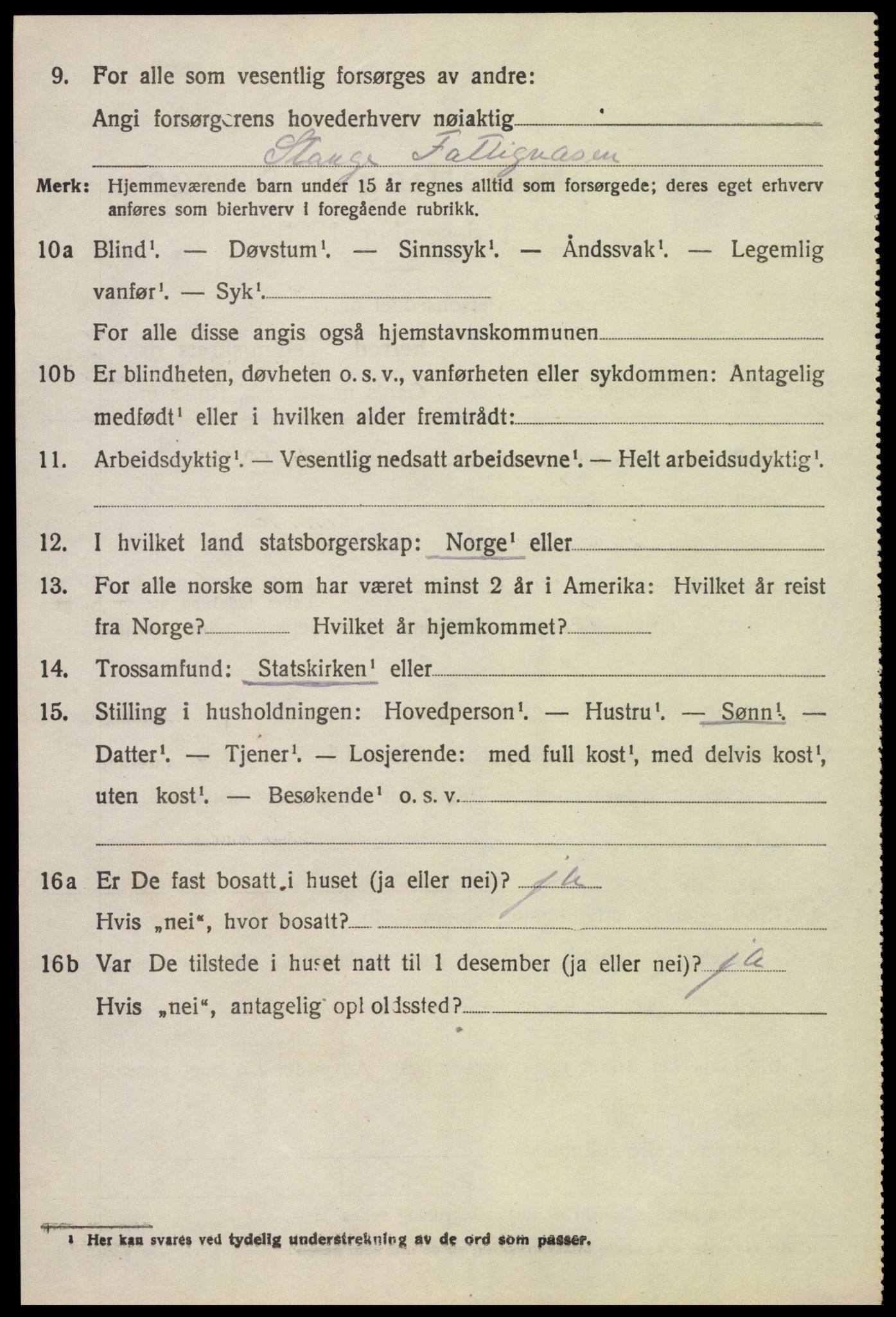 SAH, Folketelling 1920 for 0417 Stange herred, 1920, s. 19828