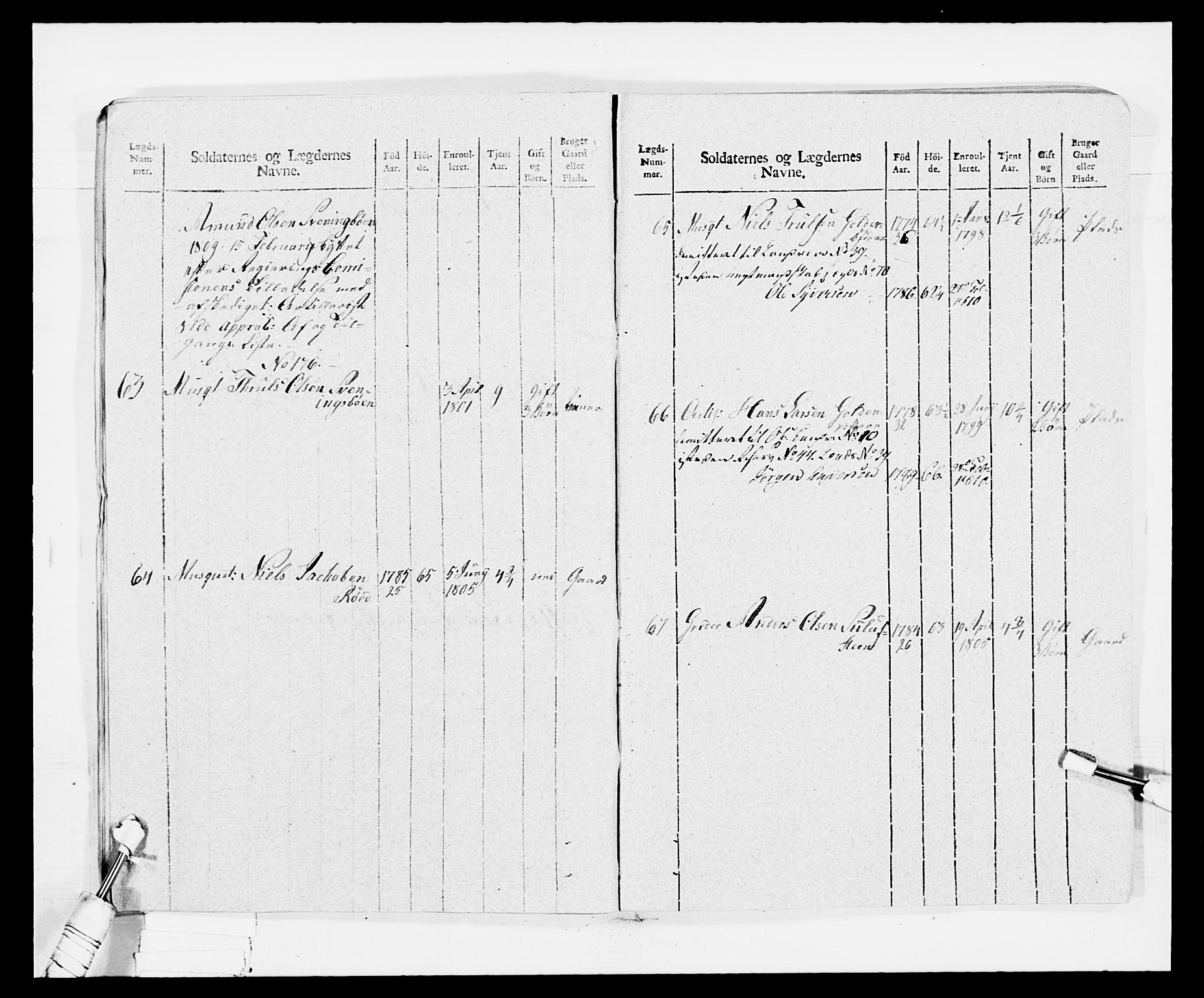 Generalitets- og kommissariatskollegiet, Det kongelige norske kommissariatskollegium, AV/RA-EA-5420/E/Eh/L0030b: Sønnafjelske gevorbne infanteriregiment, 1810, s. 126