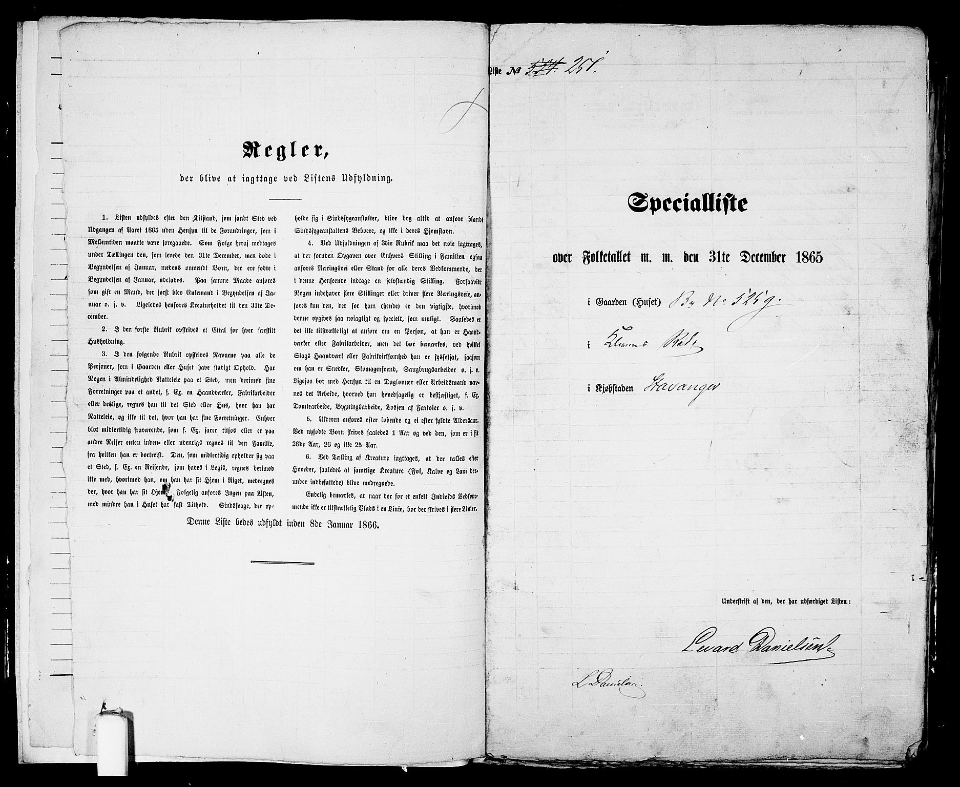 RA, Folketelling 1865 for 1103 Stavanger kjøpstad, 1865, s. 530