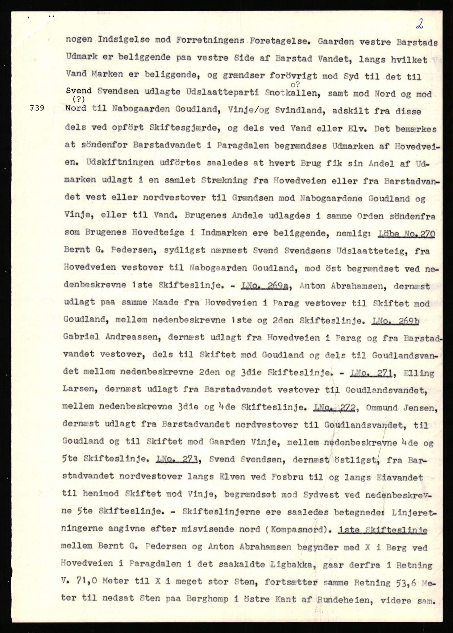 Statsarkivet i Stavanger, AV/SAST-A-101971/03/Y/Yj/L0006: Avskrifter sortert etter gårdsnavn: Bakke - Baustad, 1750-1930, s. 334