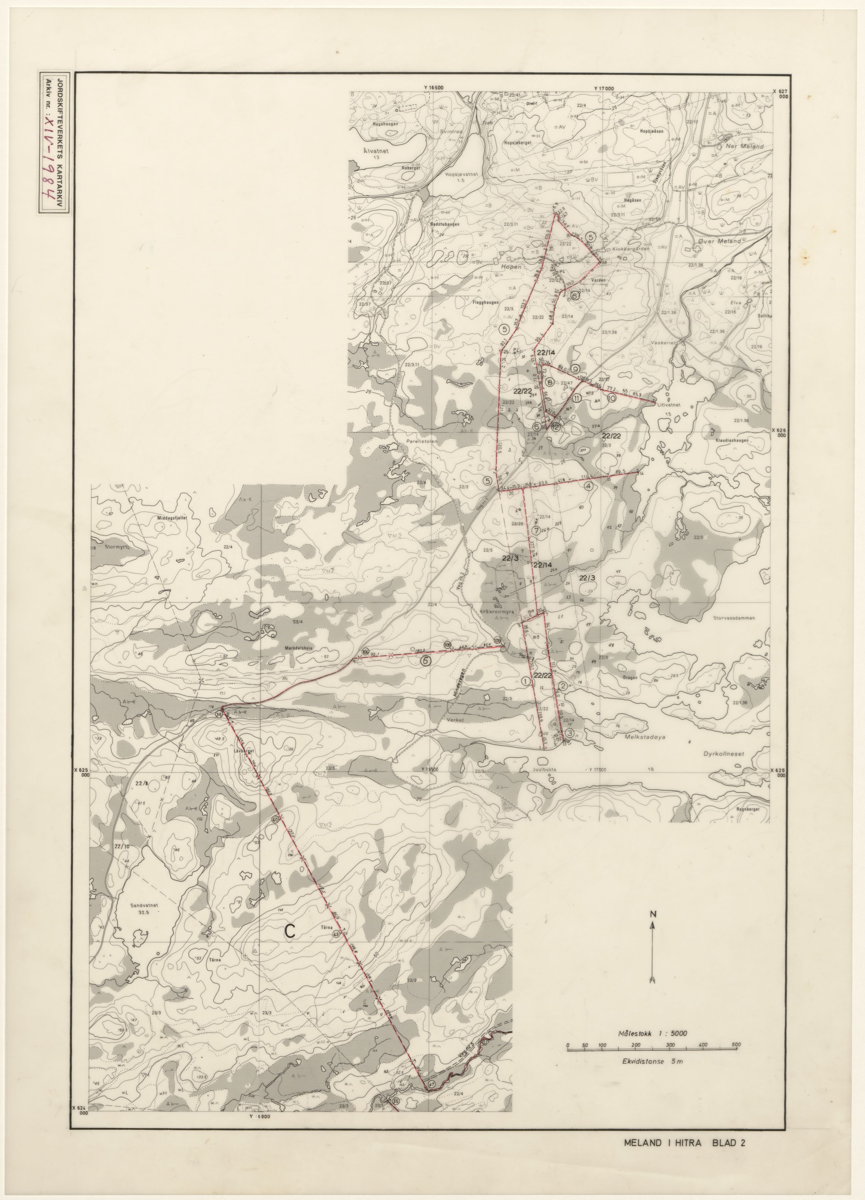 Jordskifteverkets kartarkiv, RA/S-3929/T, 1859-1988, s. 3134