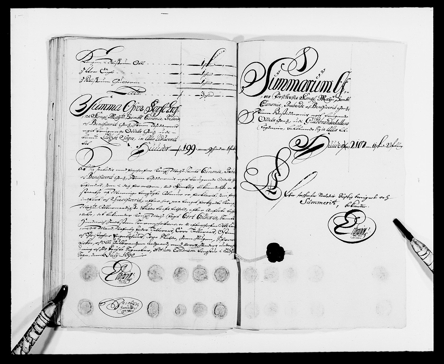 Rentekammeret inntil 1814, Reviderte regnskaper, Fogderegnskap, RA/EA-4092/R17/L1165: Fogderegnskap Gudbrandsdal, 1690-1692, s. 136