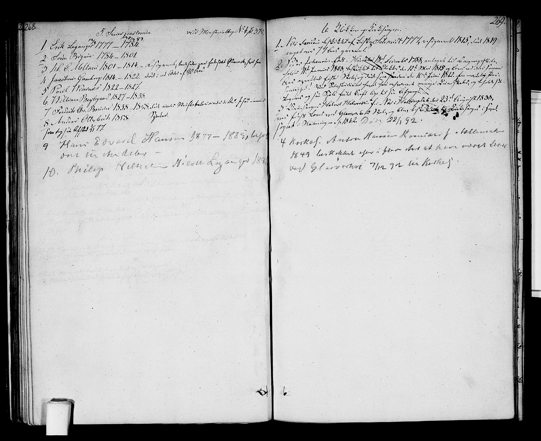 Hurdal prestekontor Kirkebøker, AV/SAO-A-10889/F/Fa/L0002: Ministerialbok nr. I 2, 1812-1814, s. 268-269