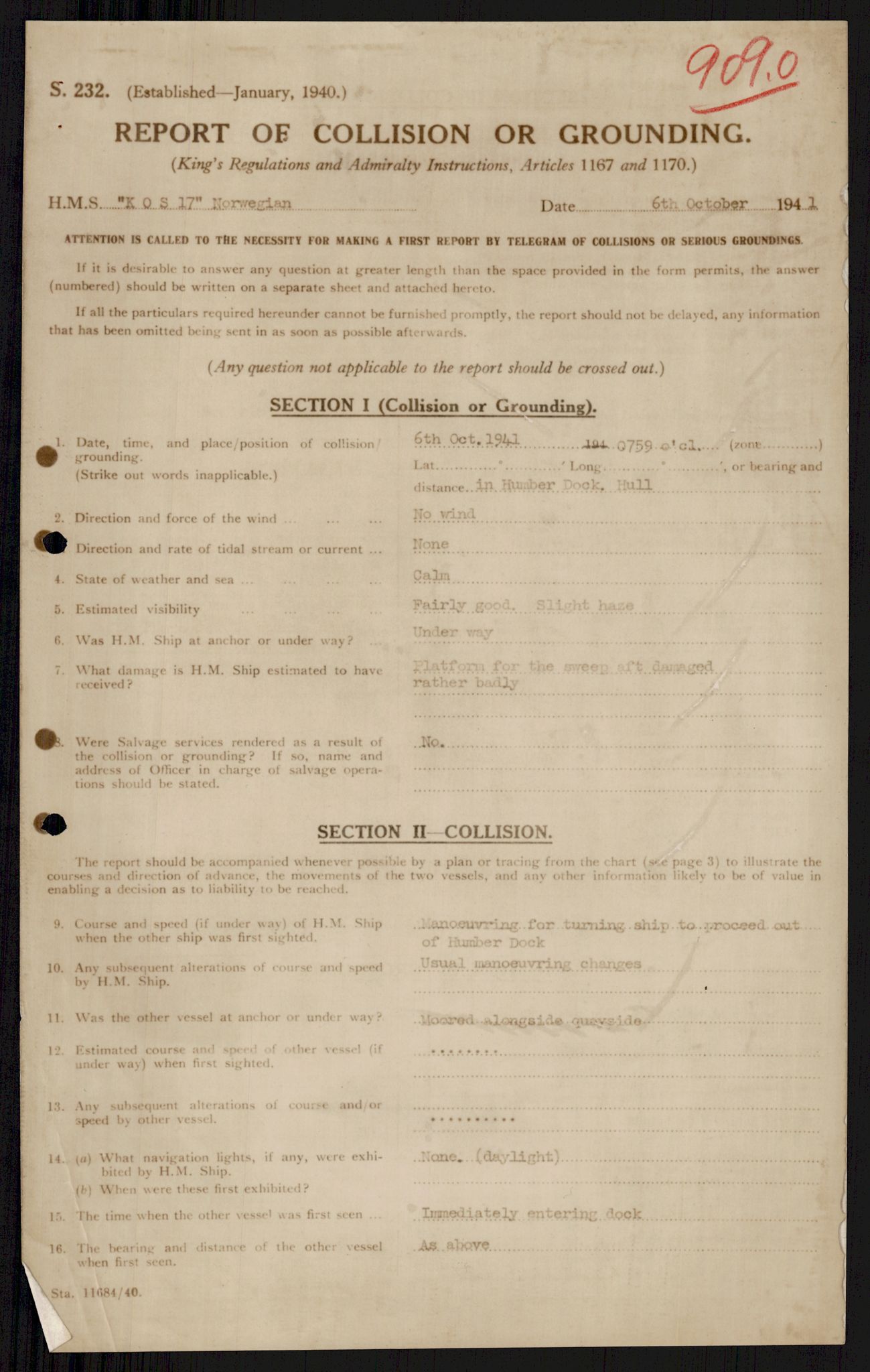 Forsvaret, Sjøforsvarets overkommando, RA/RAFA-2035/D/Dc/L0305: --, 1940-1946, s. 94