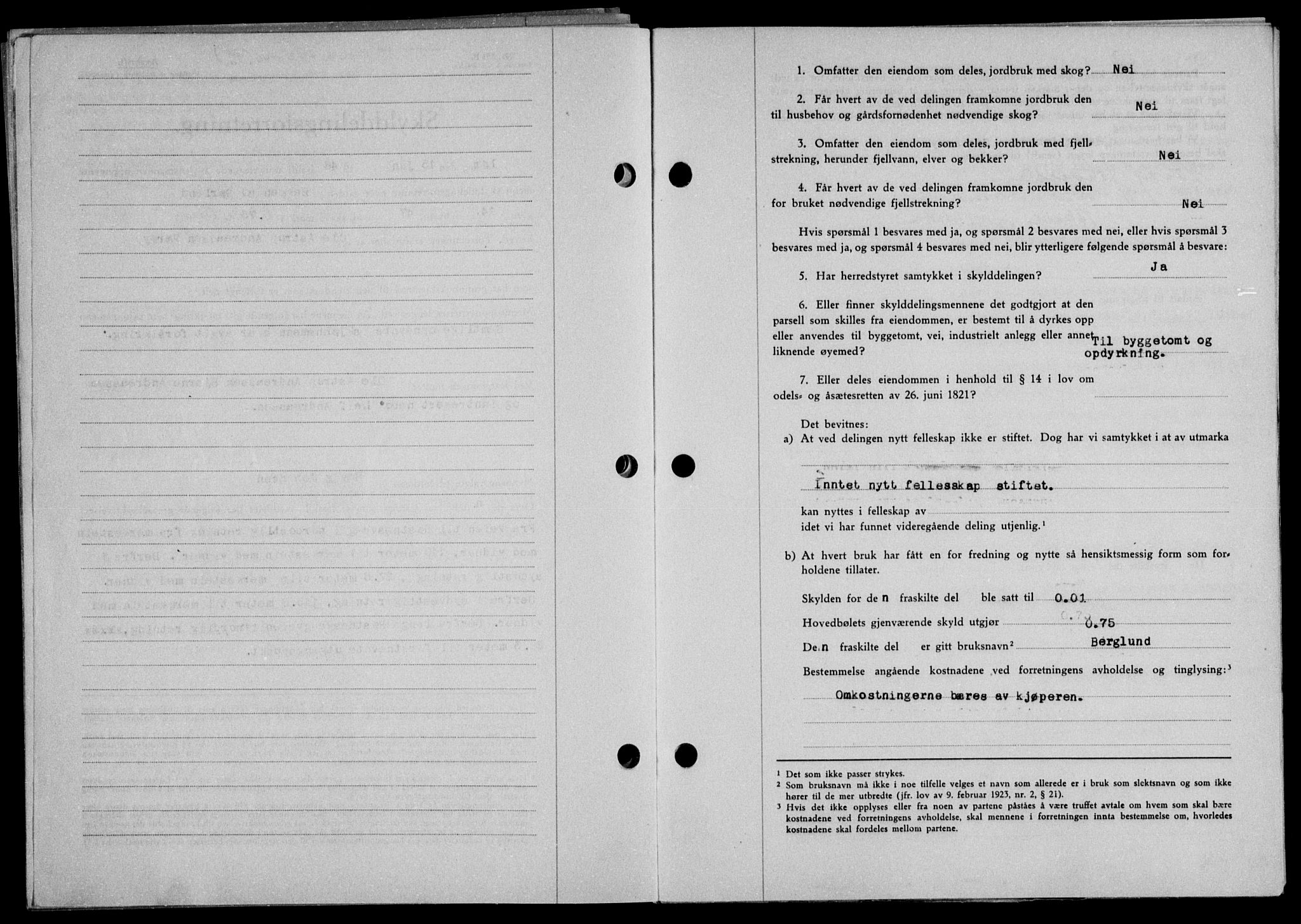 Lofoten sorenskriveri, SAT/A-0017/1/2/2C/L0014a: Pantebok nr. 14a, 1946-1946, Dagboknr: 743/1946