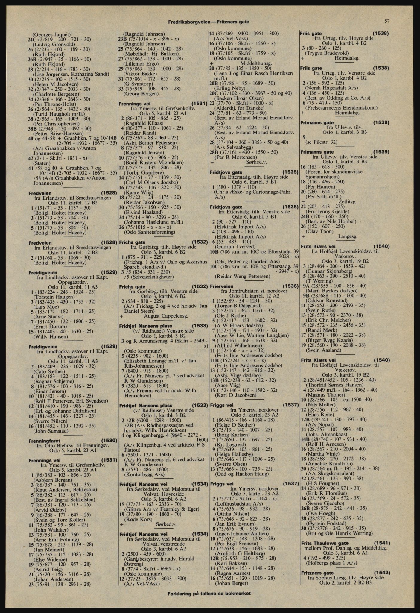 Kristiania/Oslo adressebok, PUBL/-, 1978-1979, s. 57