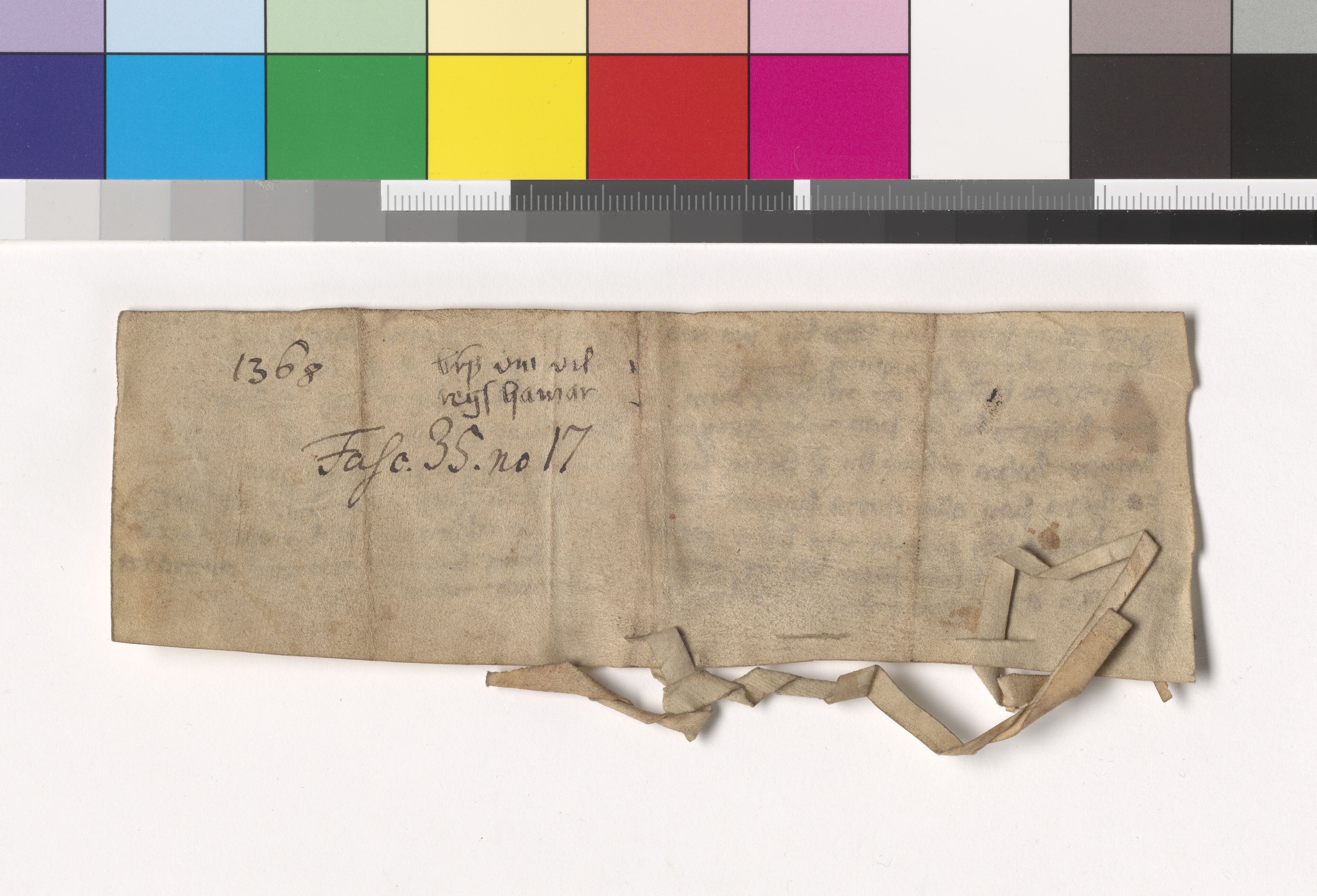 Riksarkivets diplomsamling, AV/RA-EA-5965/F05/L0110: NRA AM fasc. 35 nr. 13-20, 1312-1370, s. 12