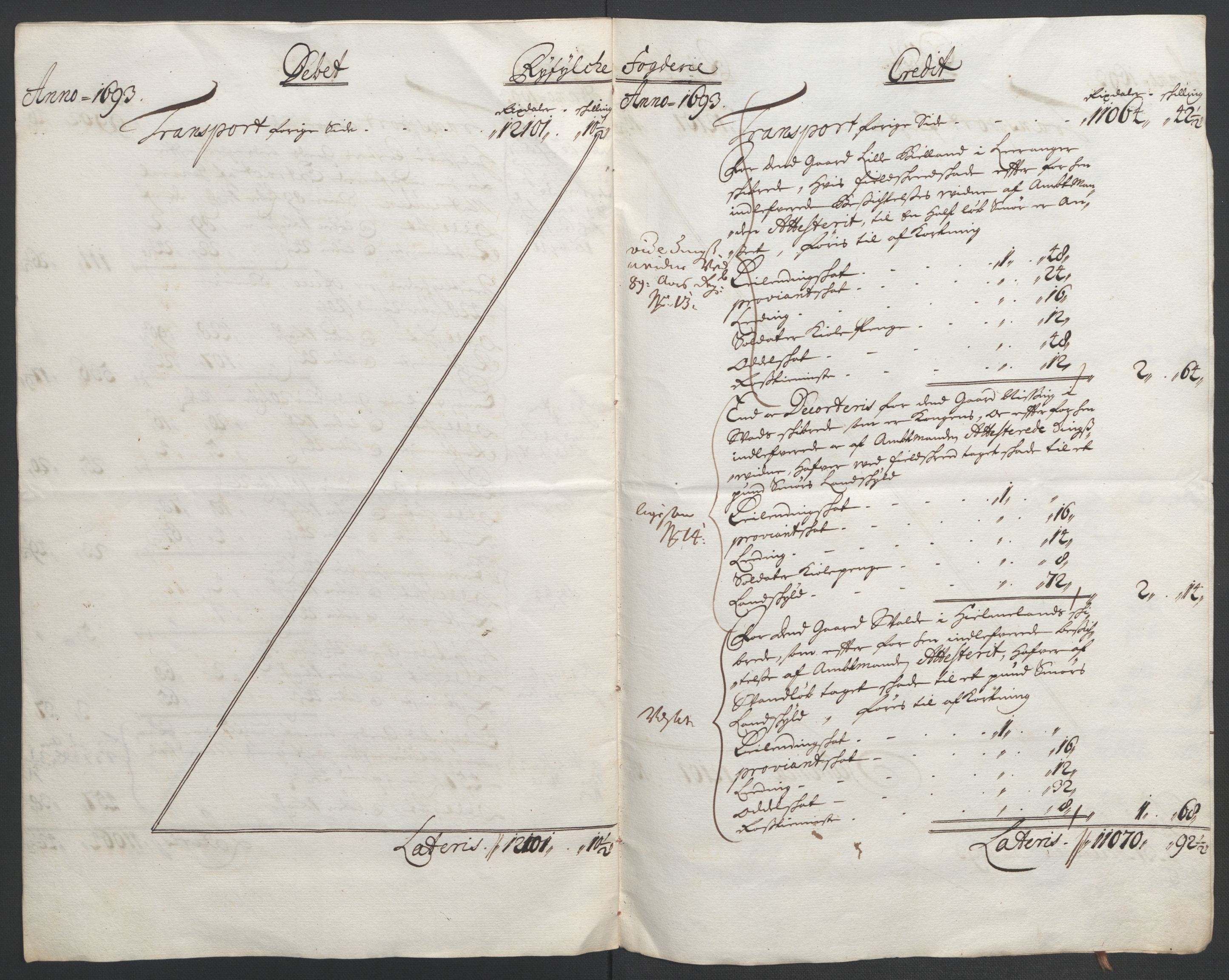 Rentekammeret inntil 1814, Reviderte regnskaper, Fogderegnskap, AV/RA-EA-4092/R47/L2856: Fogderegnskap Ryfylke, 1689-1693, s. 601