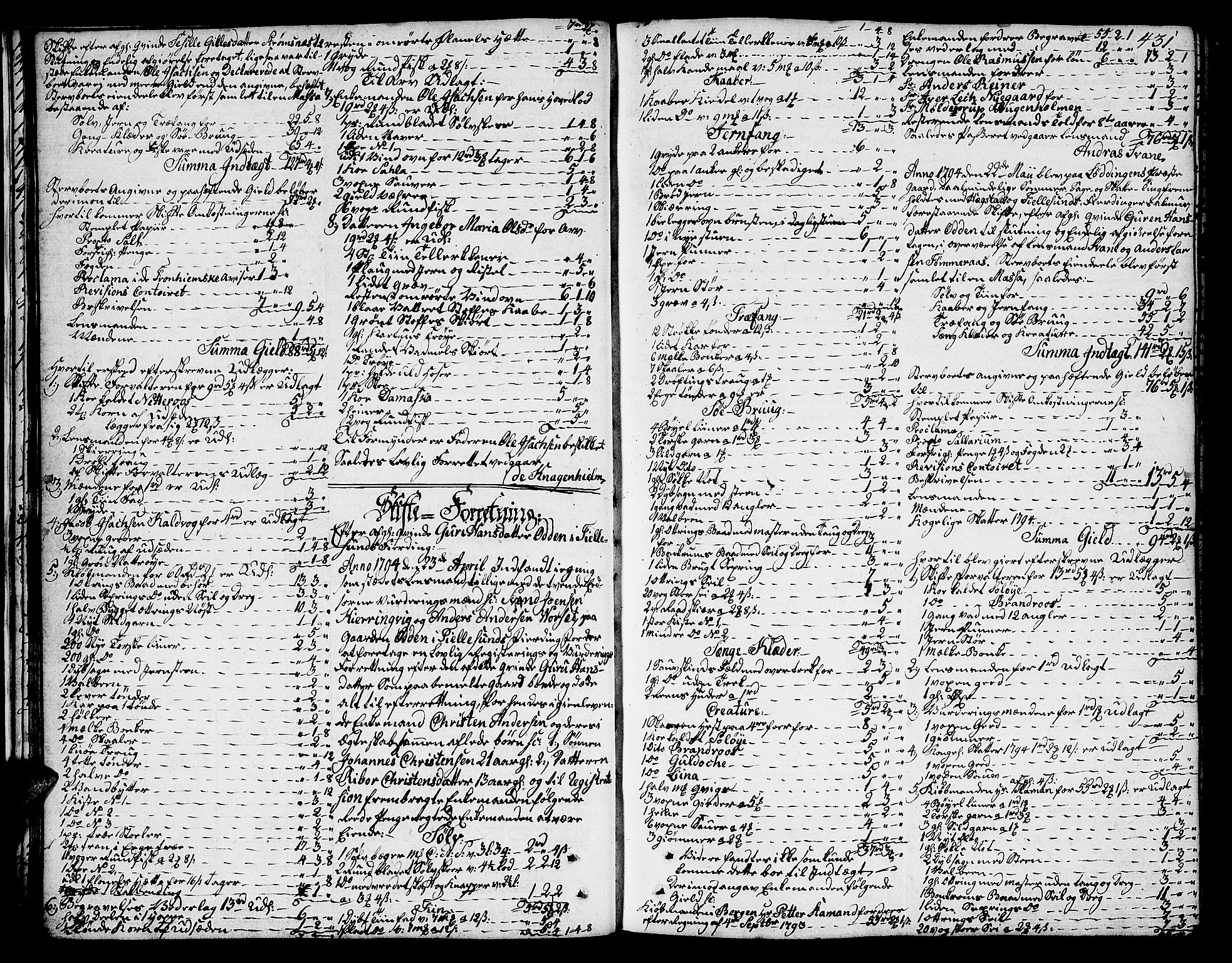 Salten sorenskriveri, AV/SAT-A-4578/1/3/3A/L0029: Skifteprotokoll 13c, 1793-1796, s. 430b-431a