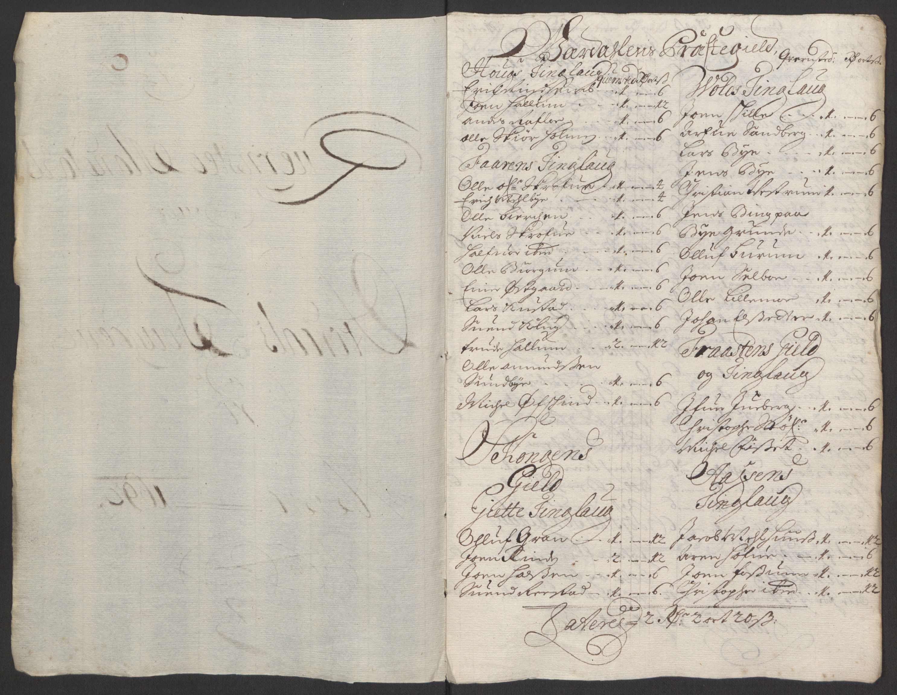 Rentekammeret inntil 1814, Reviderte regnskaper, Fogderegnskap, AV/RA-EA-4092/R62/L4185: Fogderegnskap Stjørdal og Verdal, 1692, s. 93