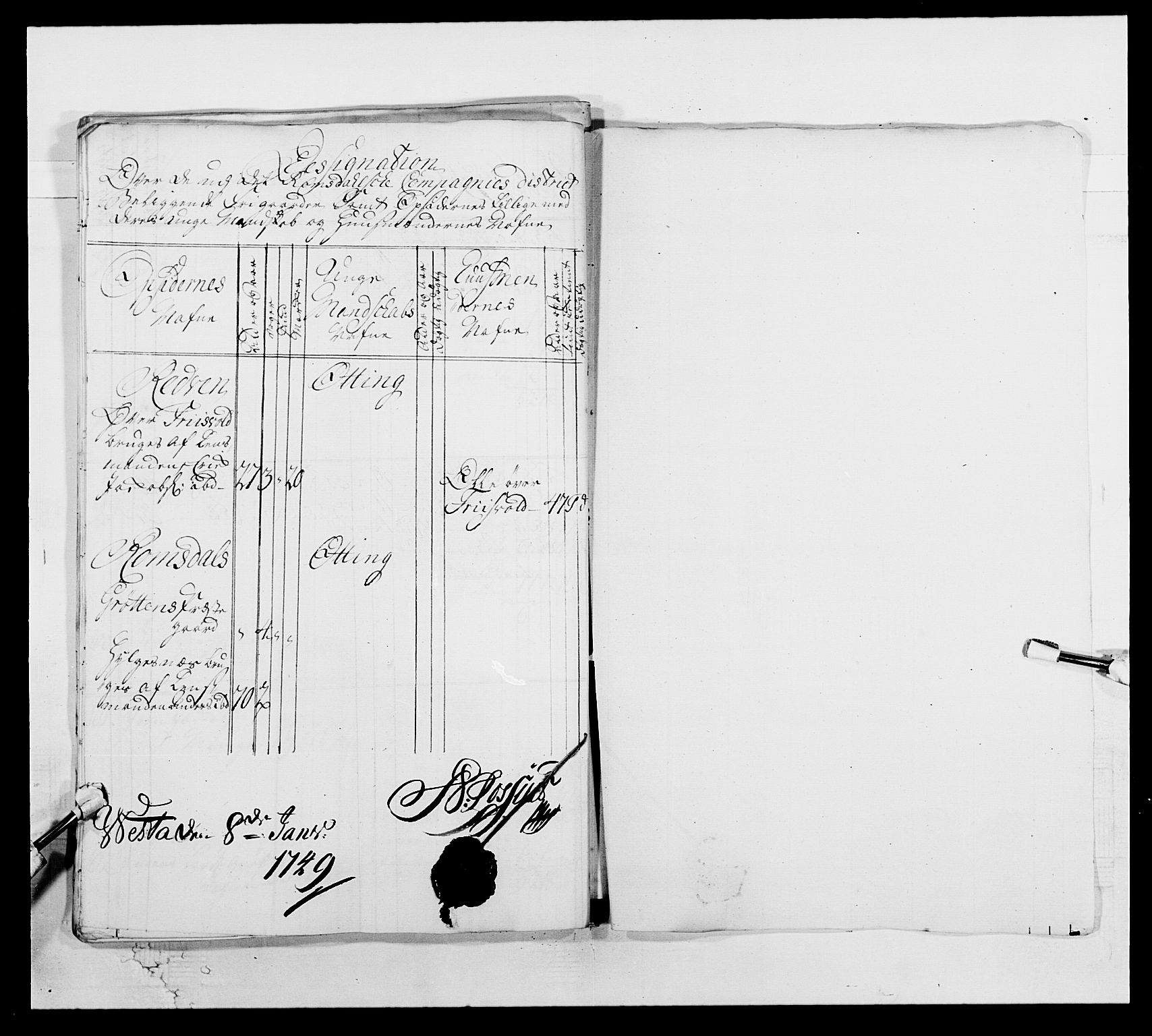 Kommanderende general (KG I) med Det norske krigsdirektorium, AV/RA-EA-5419/E/Ea/L0512: 2. Trondheimske regiment, 1746-1749, s. 377