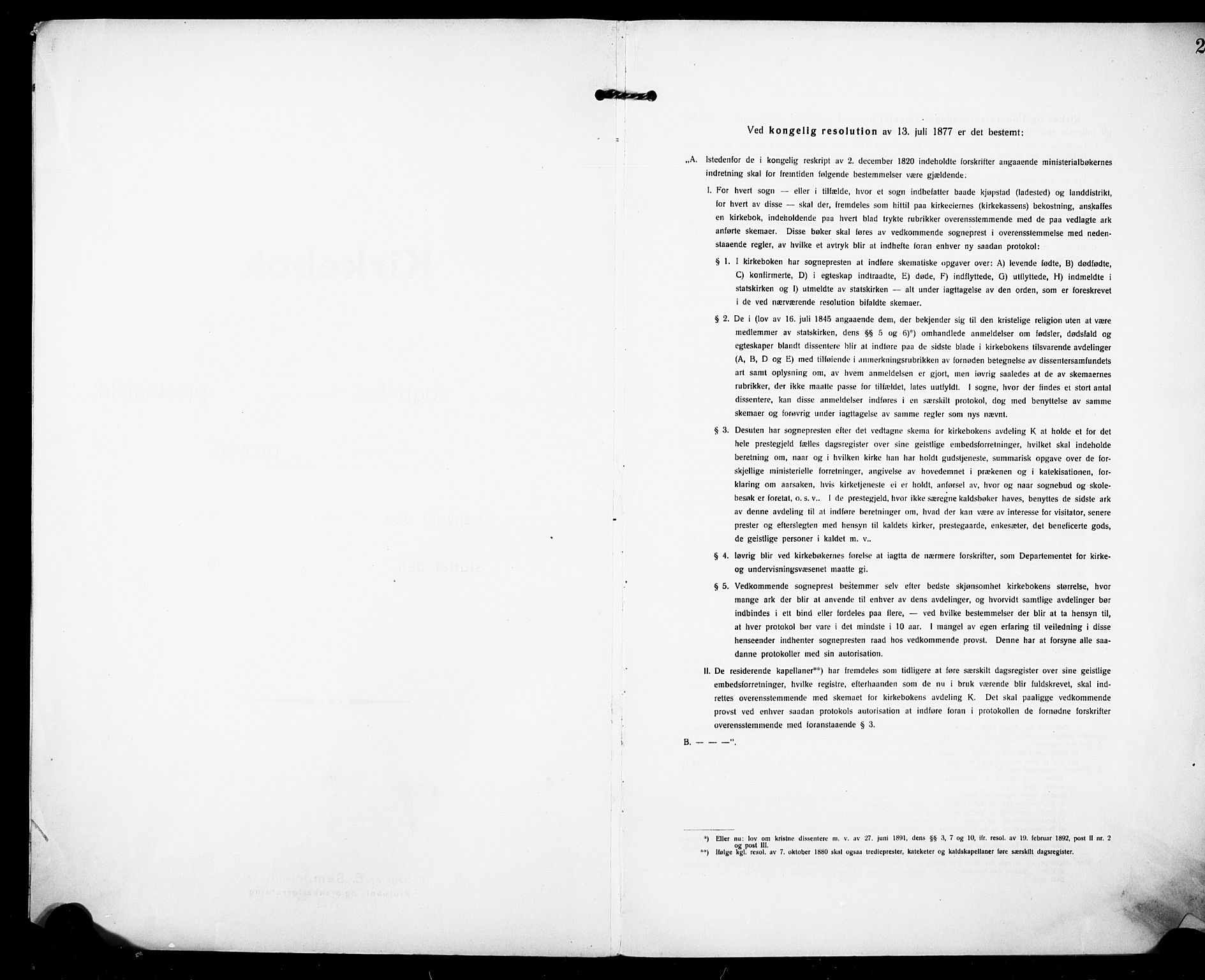 Sandefjord kirkebøker, AV/SAKO-A-315/F/Fa/L0006: Ministerialbok nr. 6, 1915-1930, s. 2