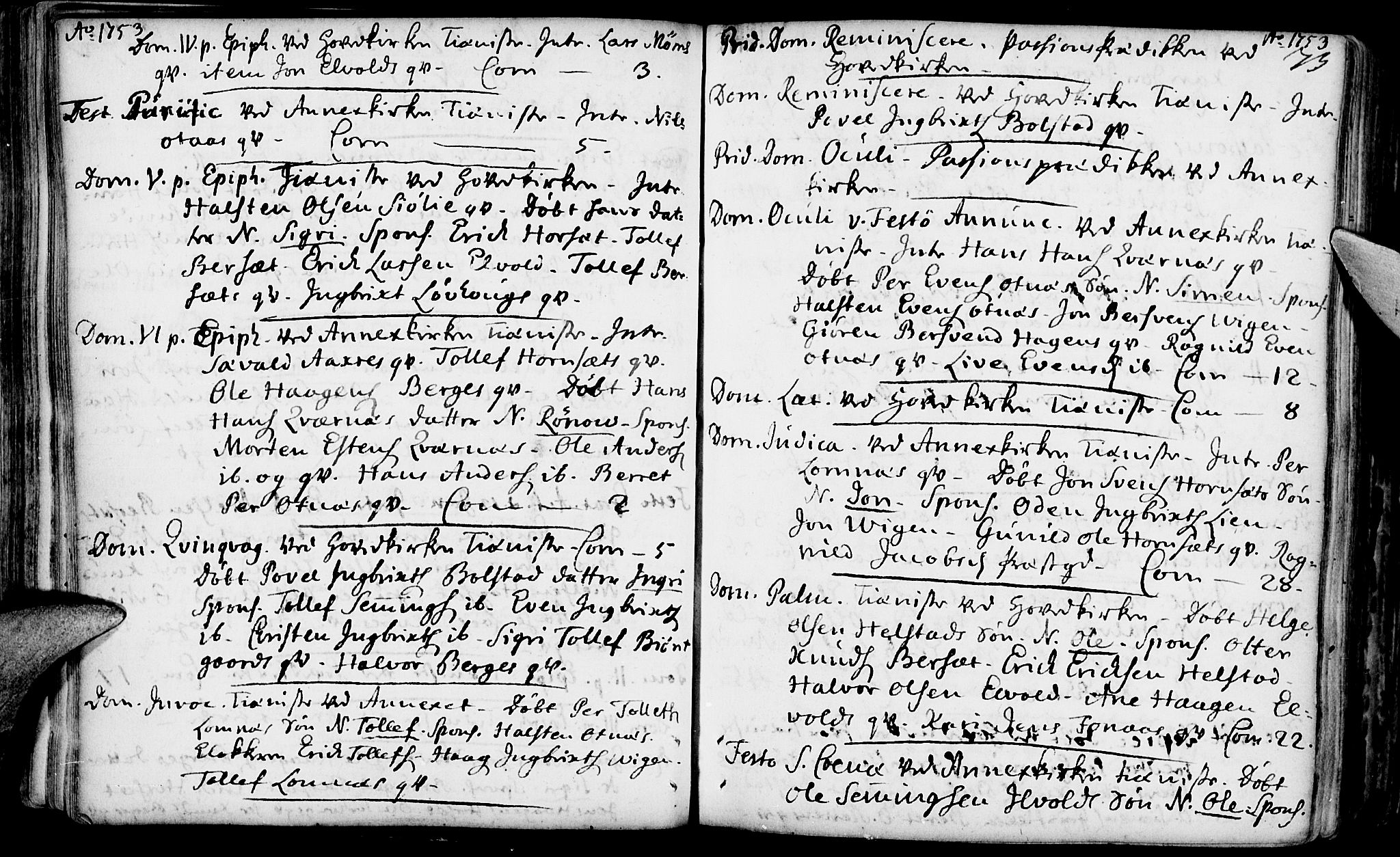 Rendalen prestekontor, AV/SAH-PREST-054/H/Ha/Haa/L0001: Ministerialbok nr. 1, 1733-1787, s. 73